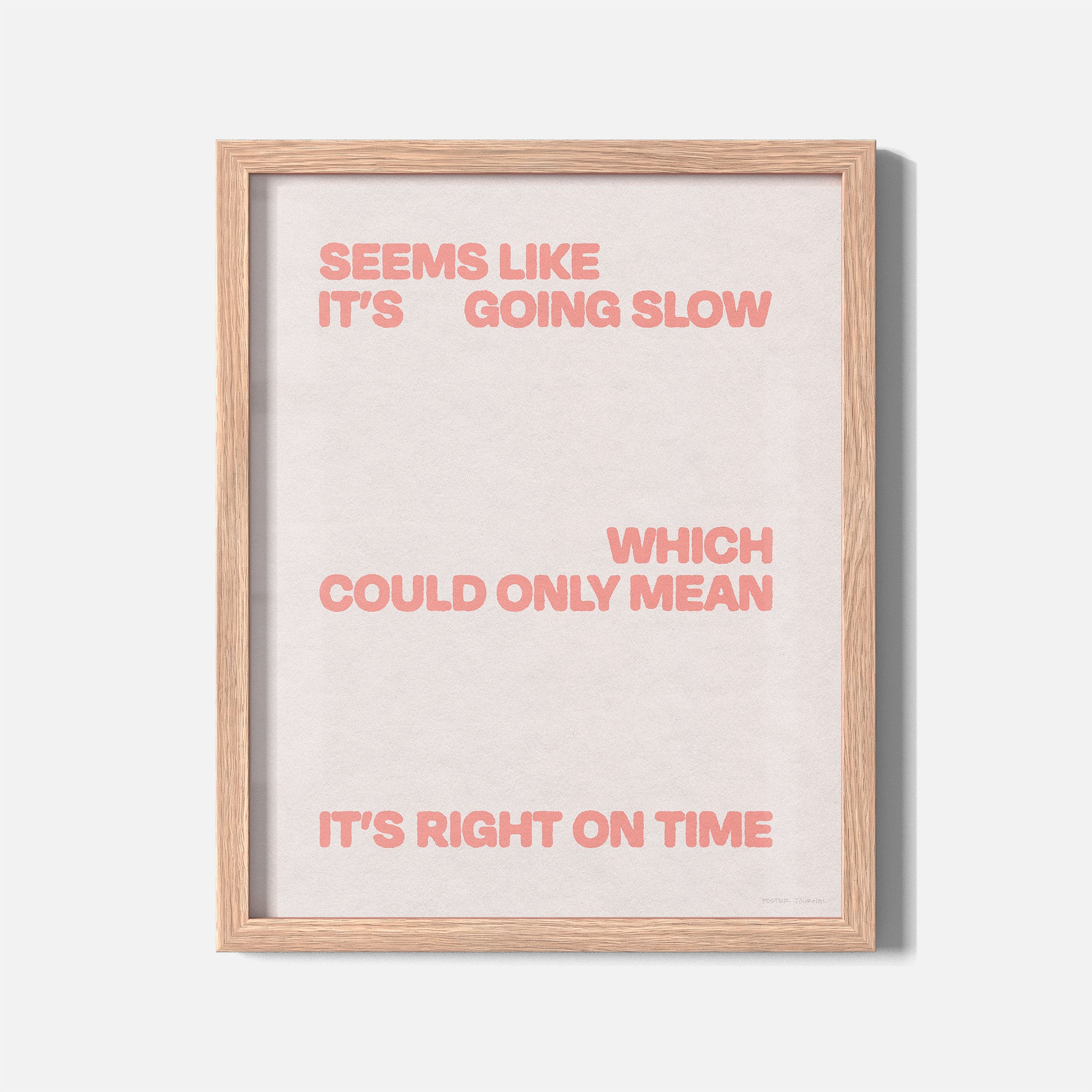 SLOW PRINT