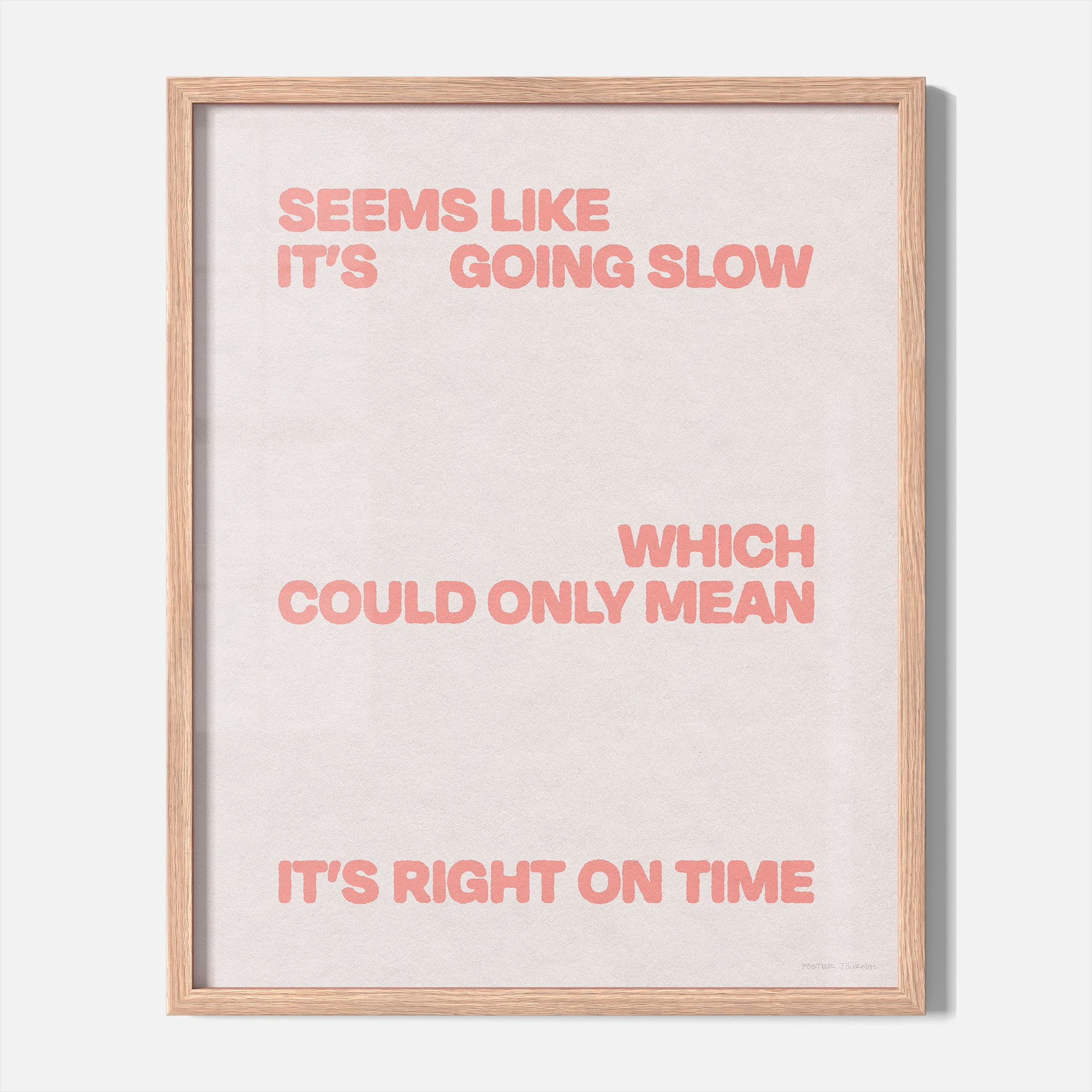 SLOW PRINT