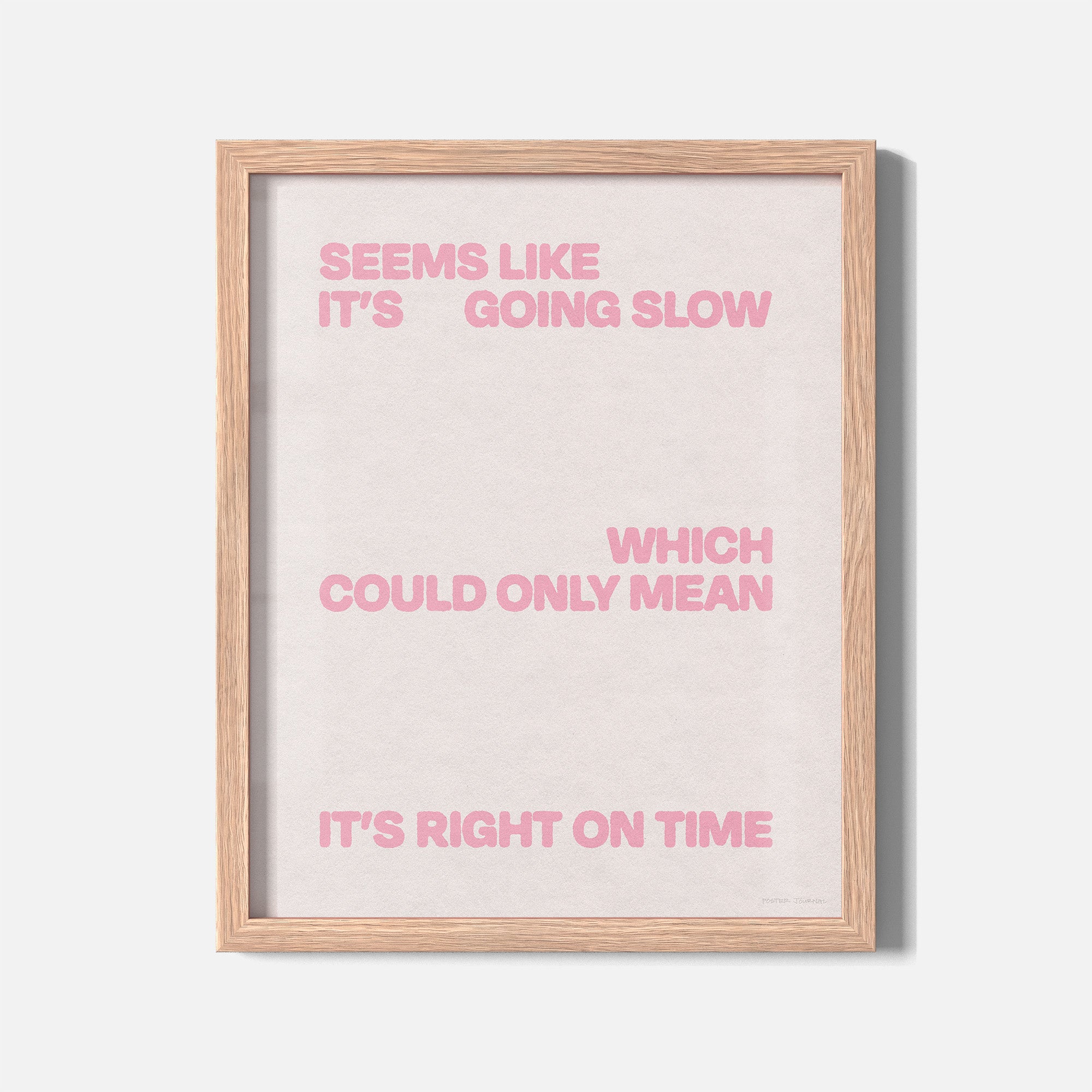 SLOW PRINT