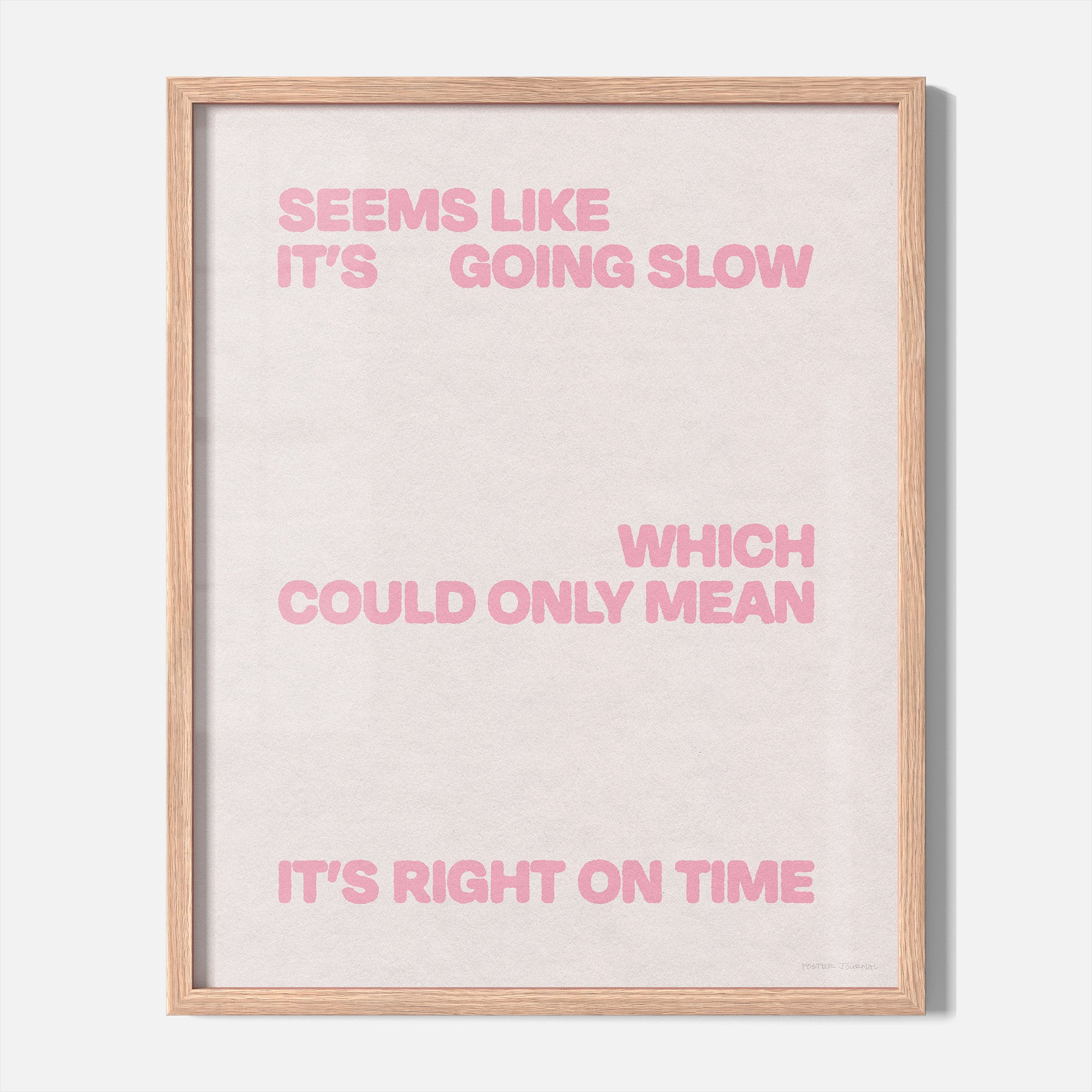 SLOW PRINT