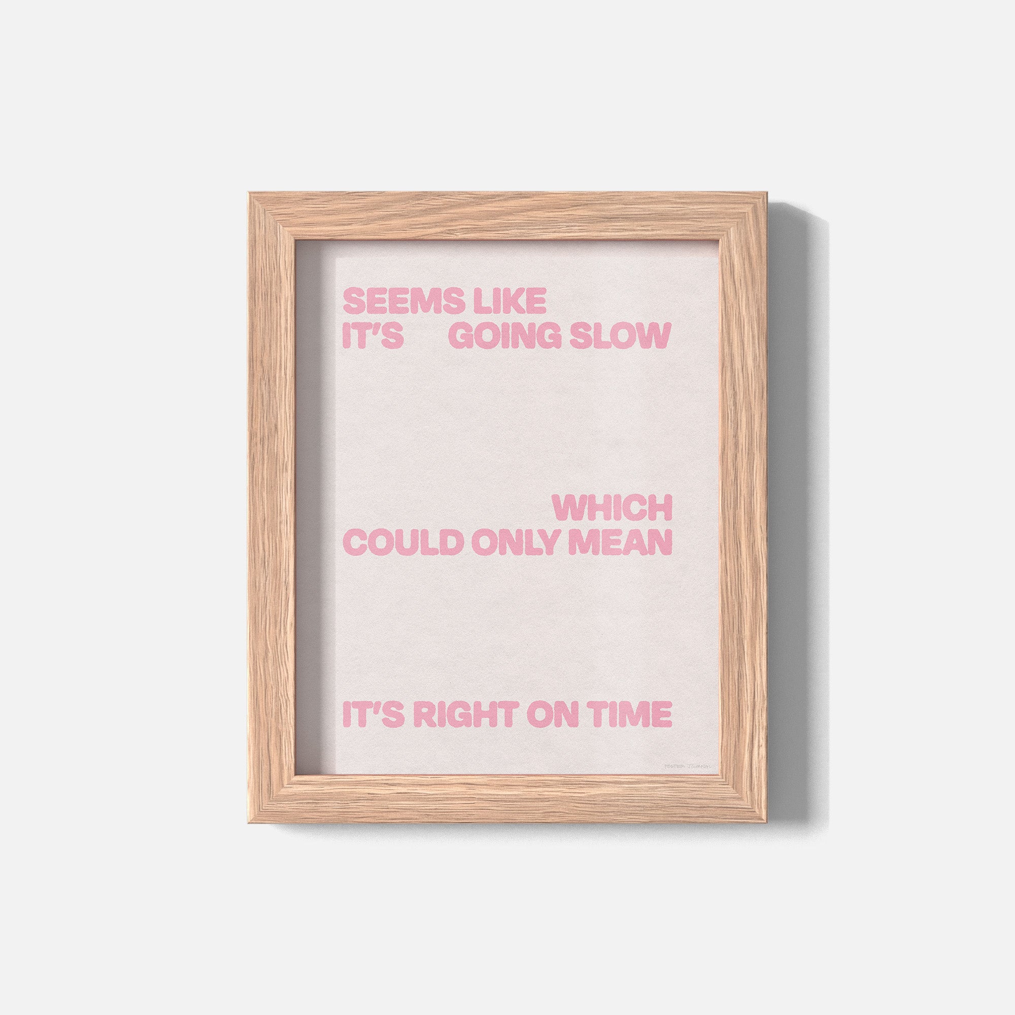 SLOW PRINT