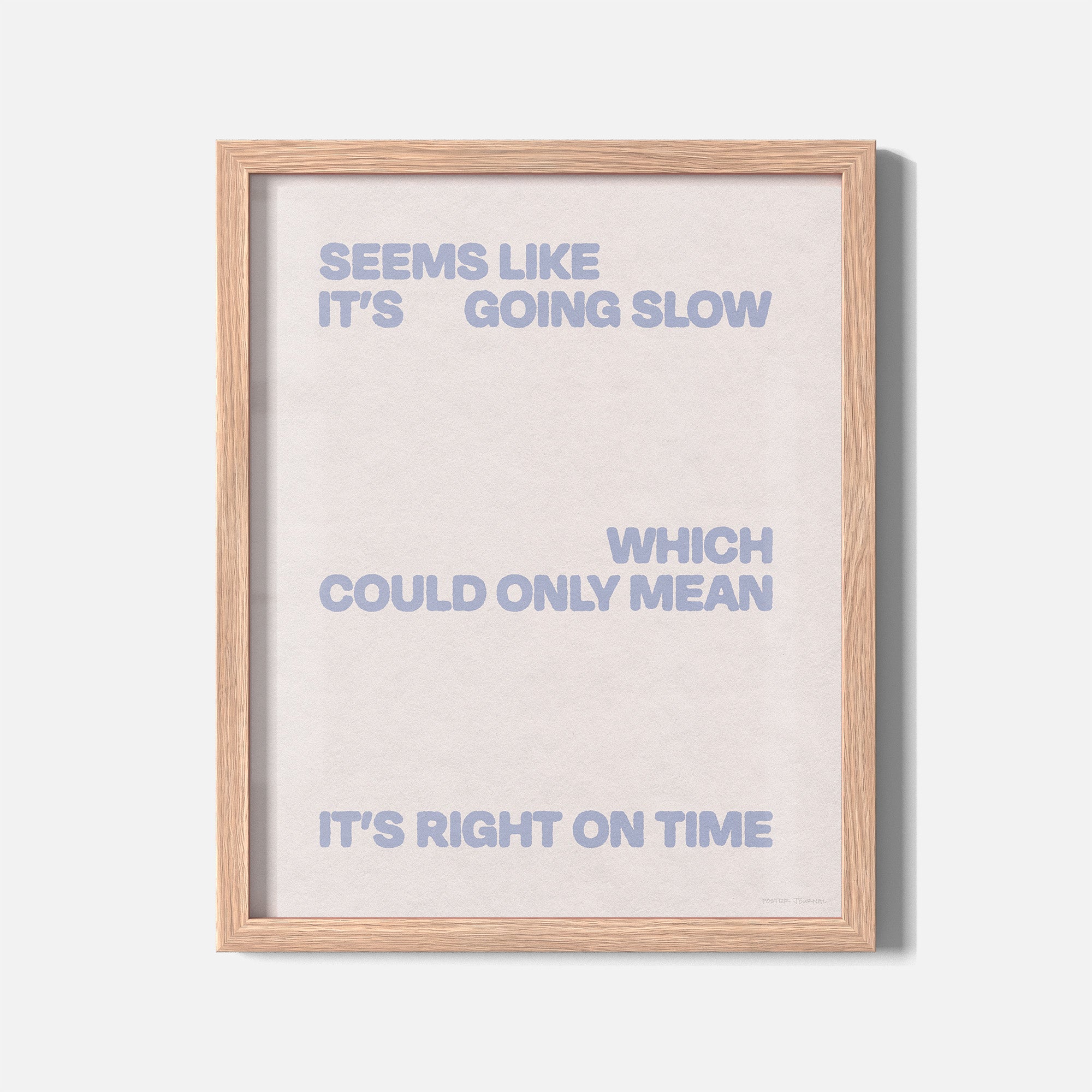 SLOW PRINT