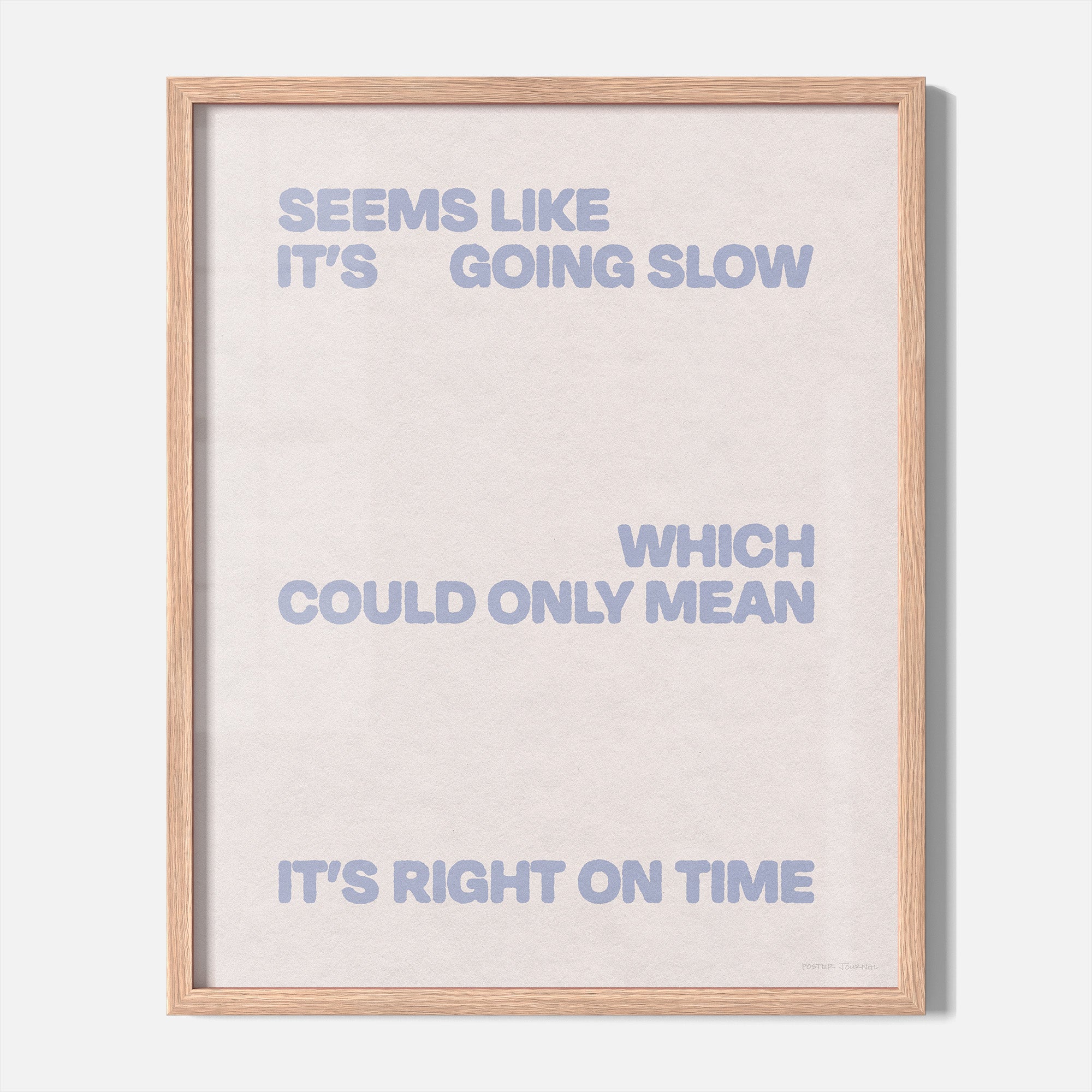 SLOW PRINT
