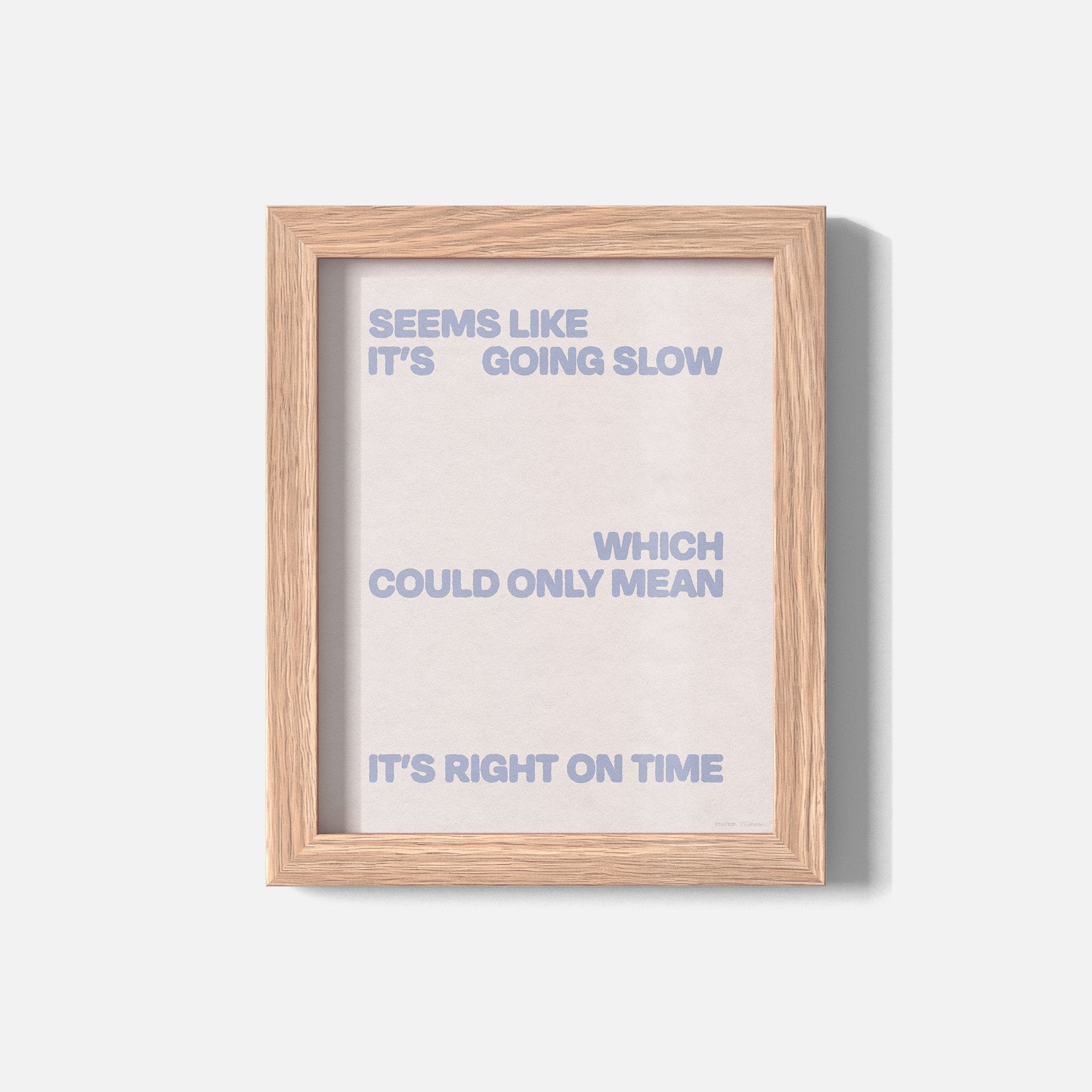 SLOW PRINT