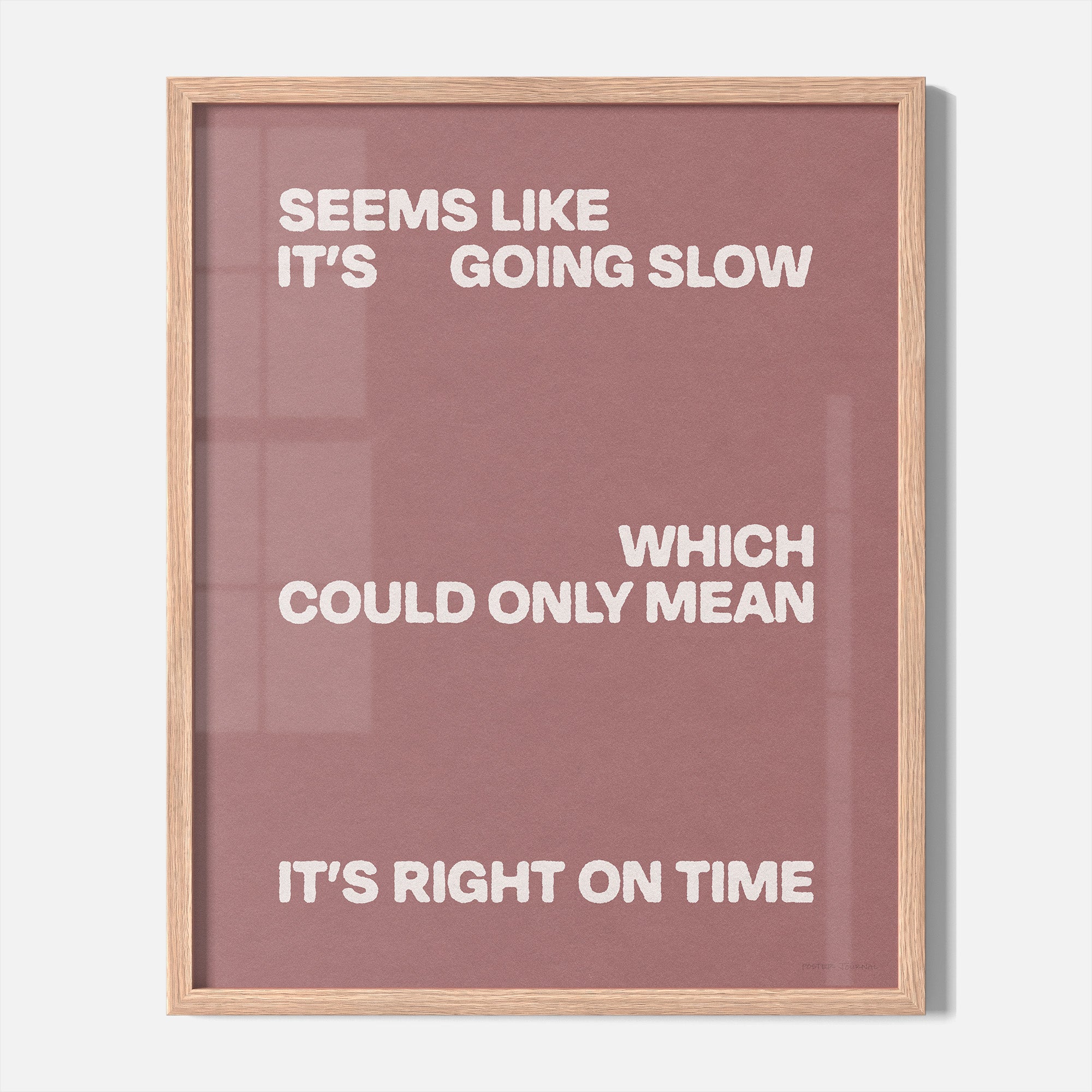 SLOW PRINT