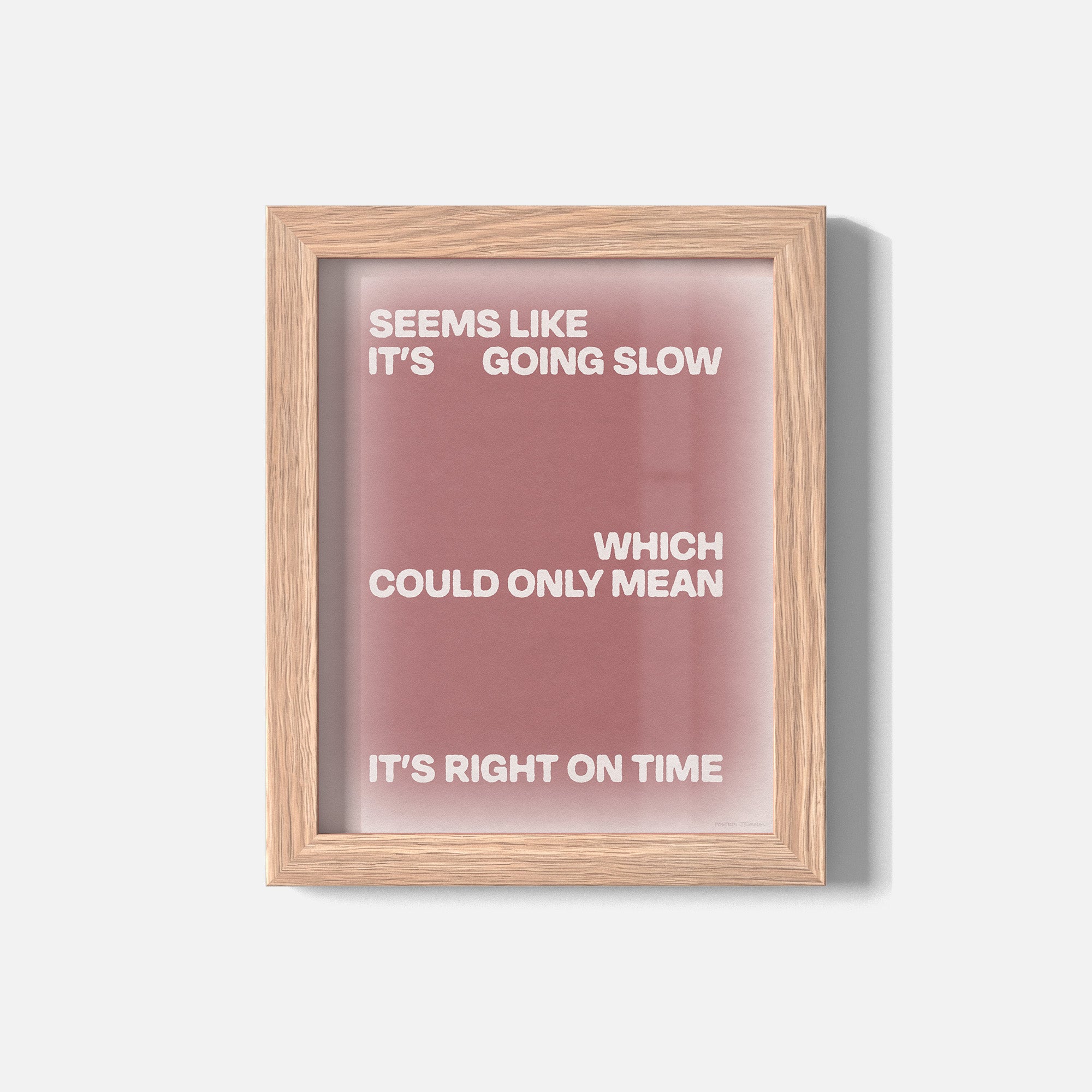 SLOW PRINT