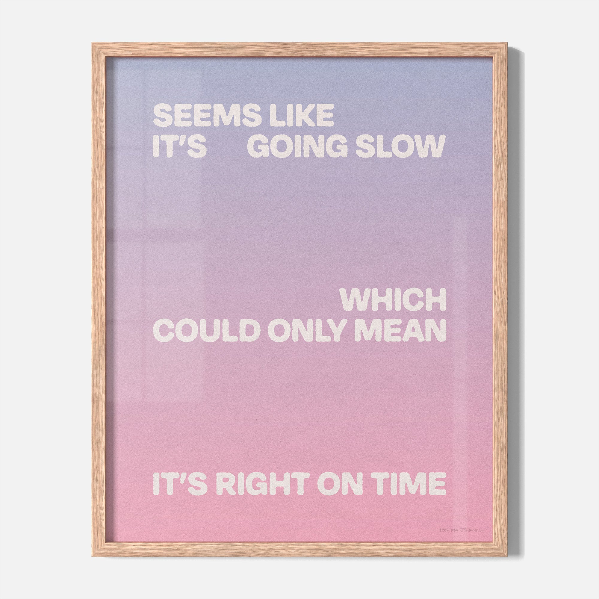 SLOW PRINT