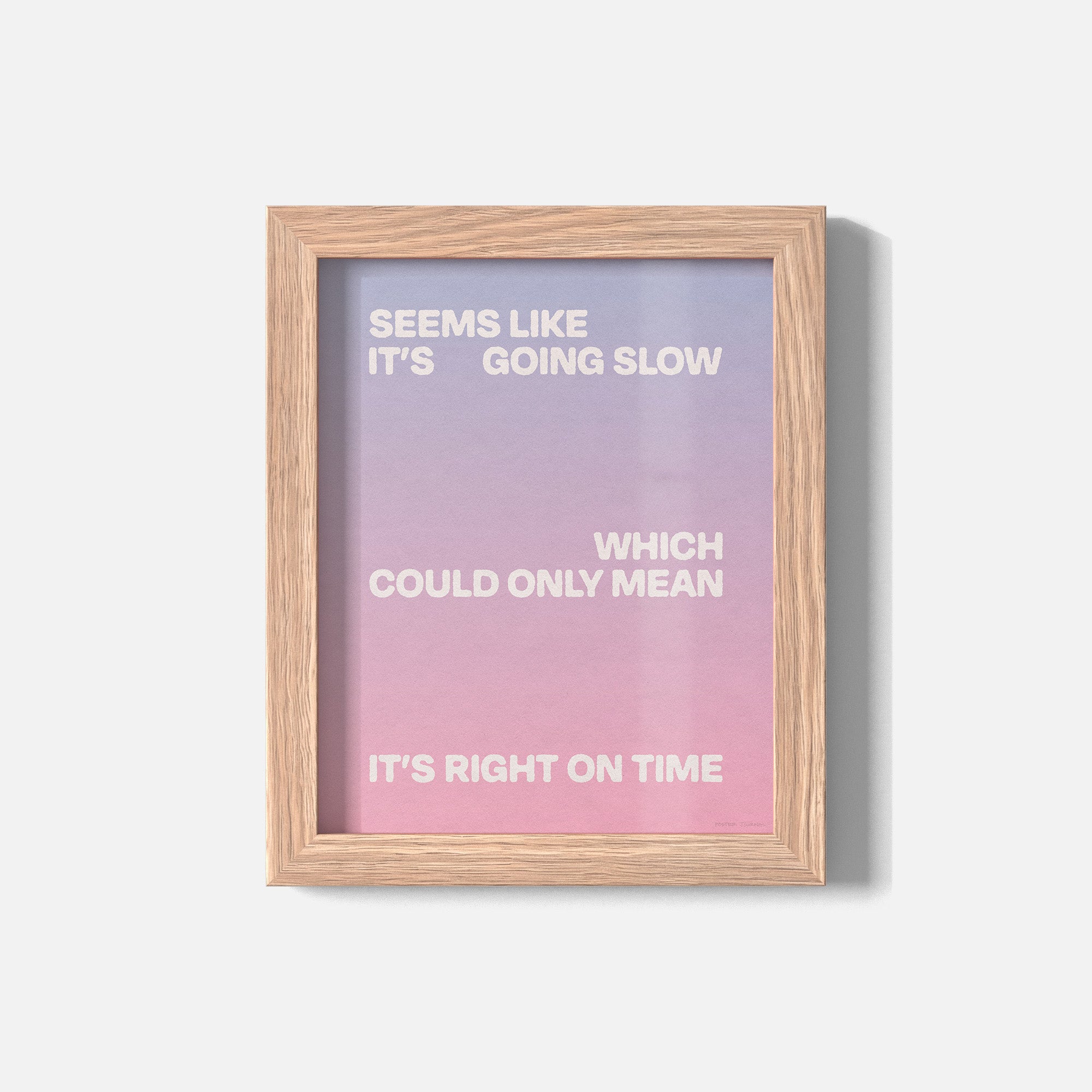 SLOW PRINT