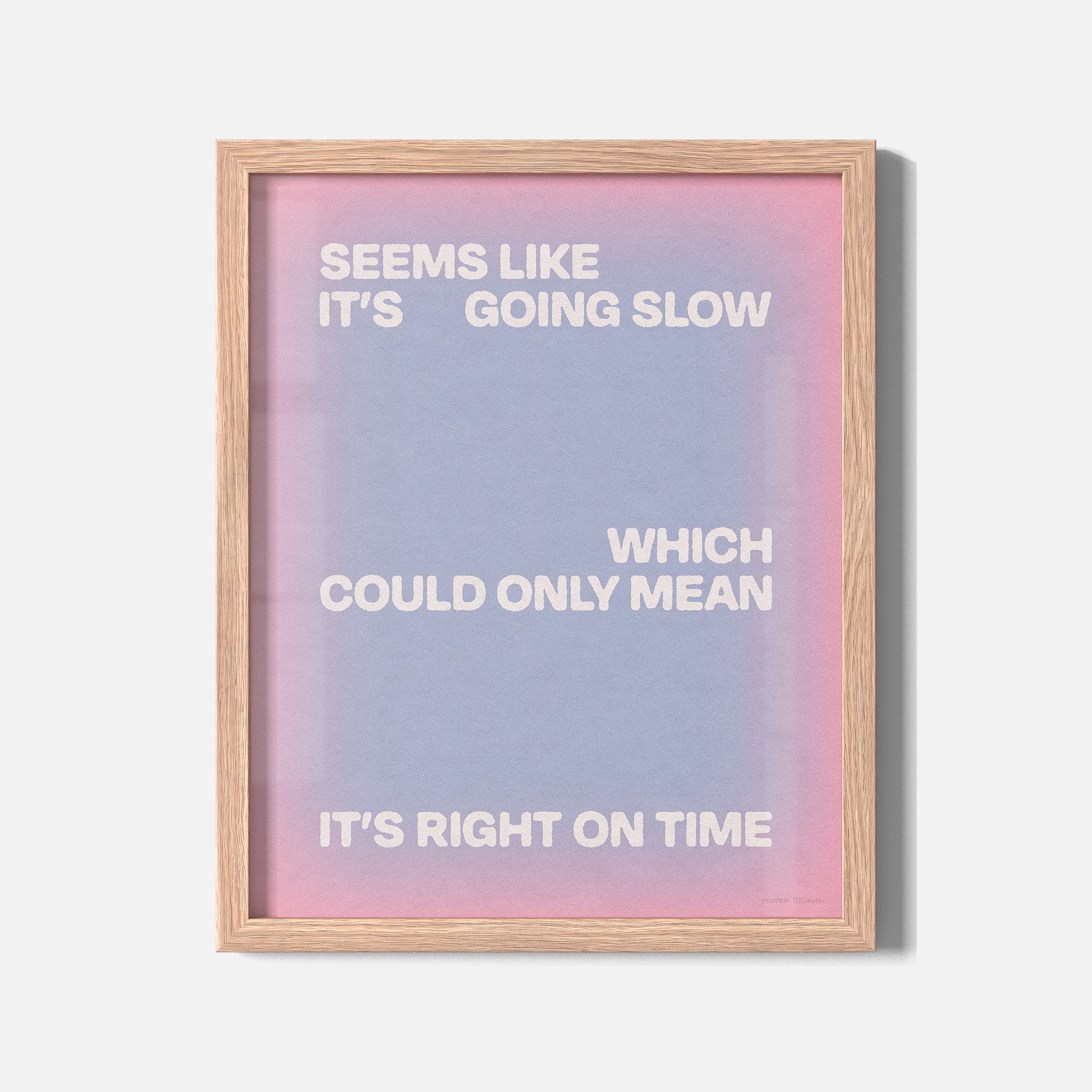 SLOW PRINT