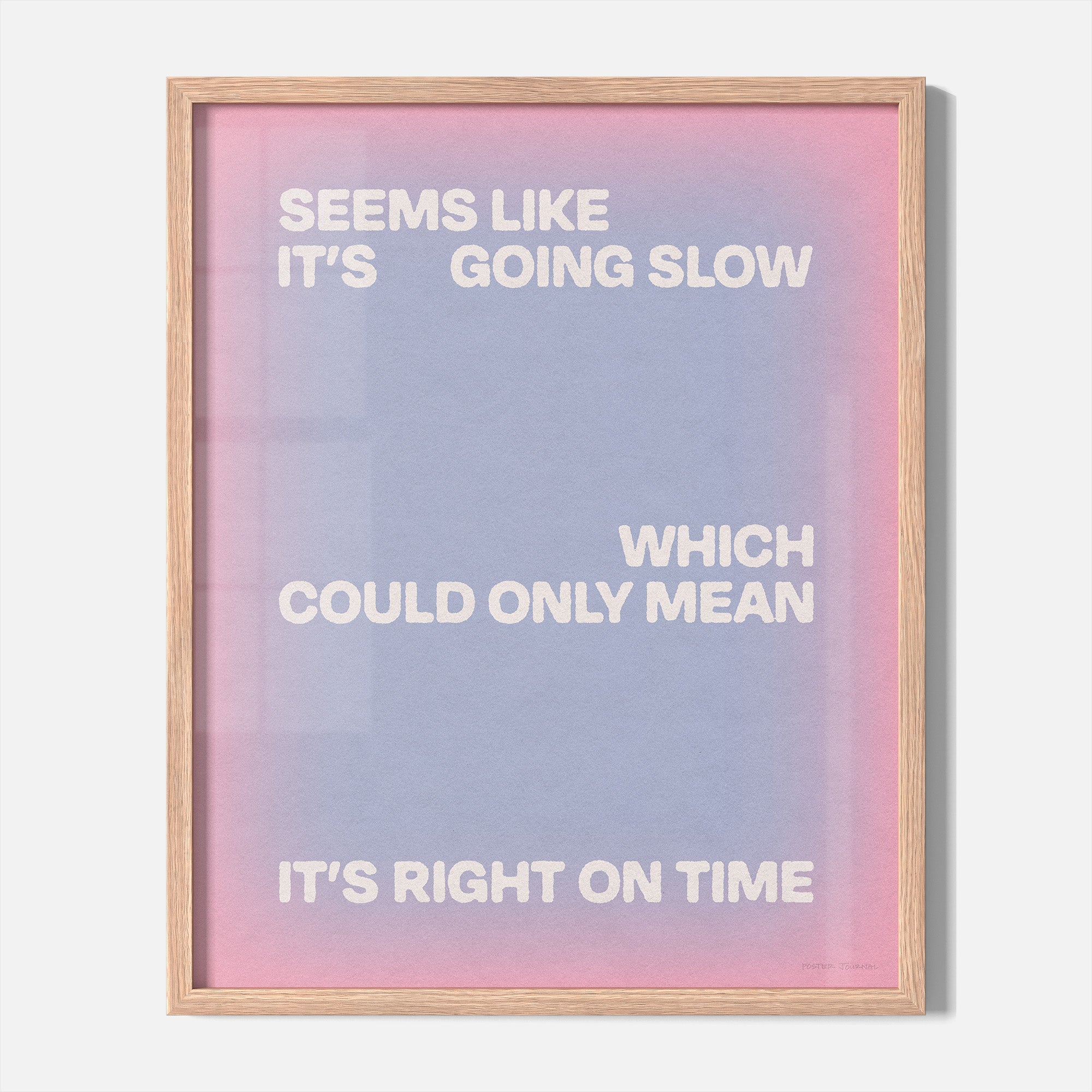 SLOW PRINT
