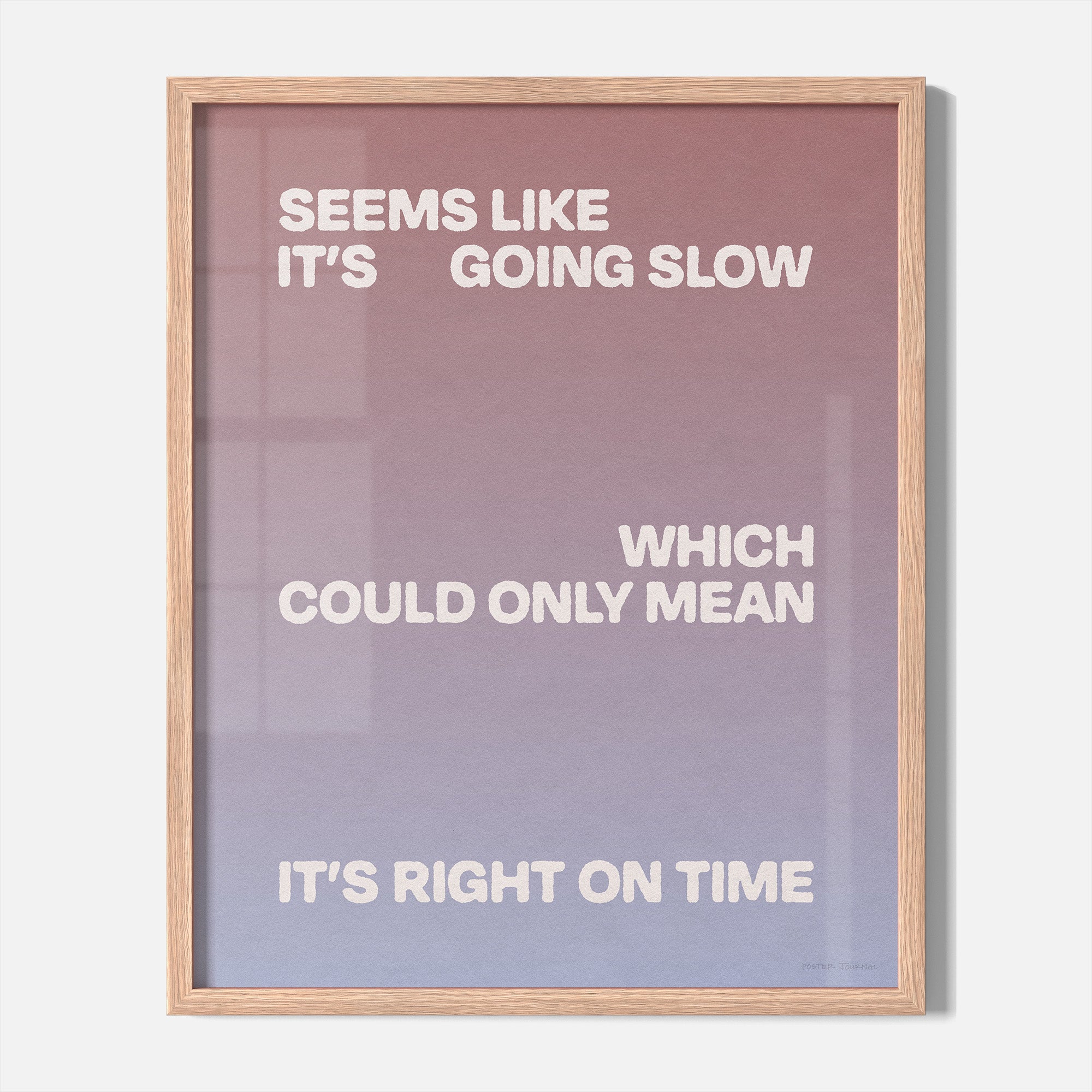 SLOW PRINT