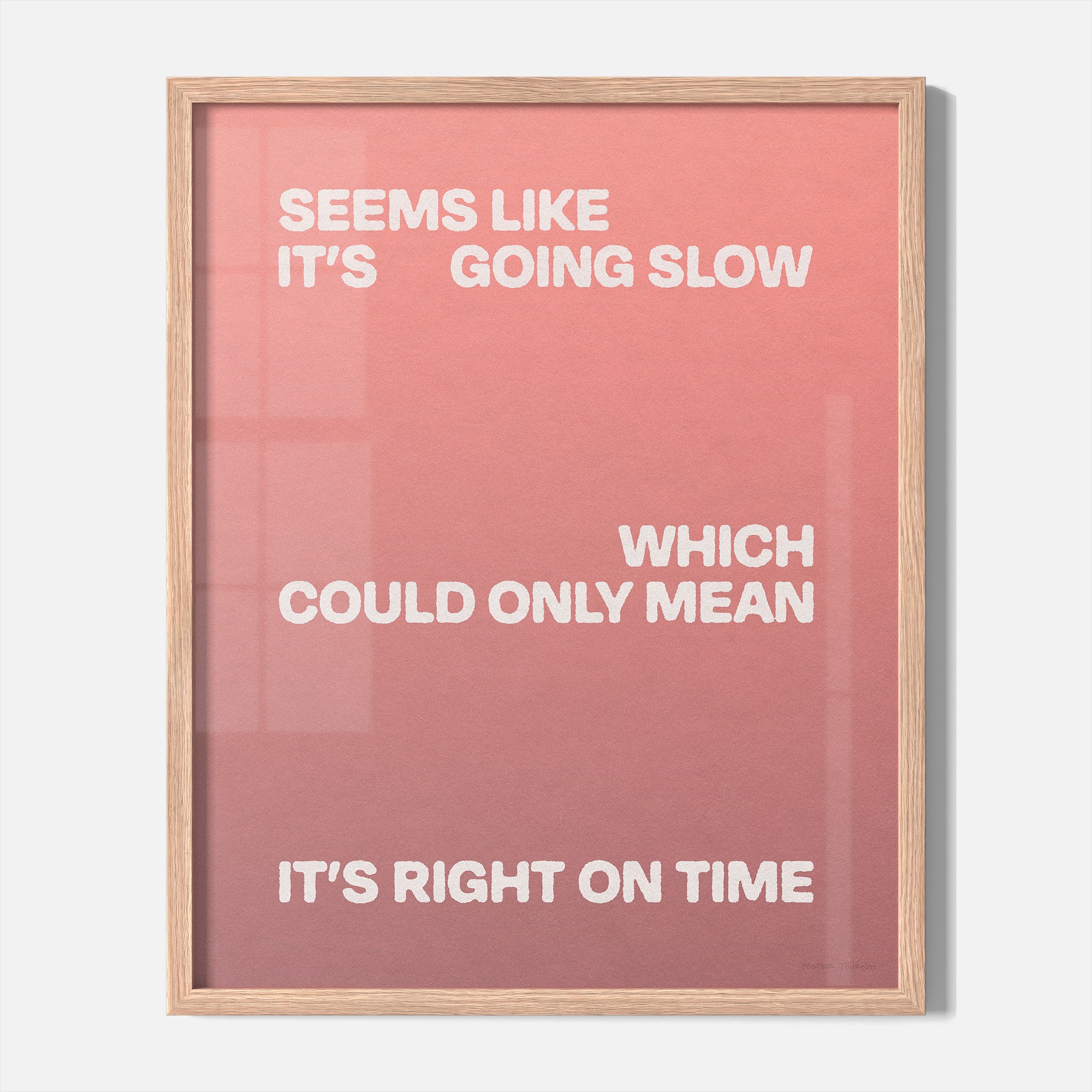 SLOW PRINT