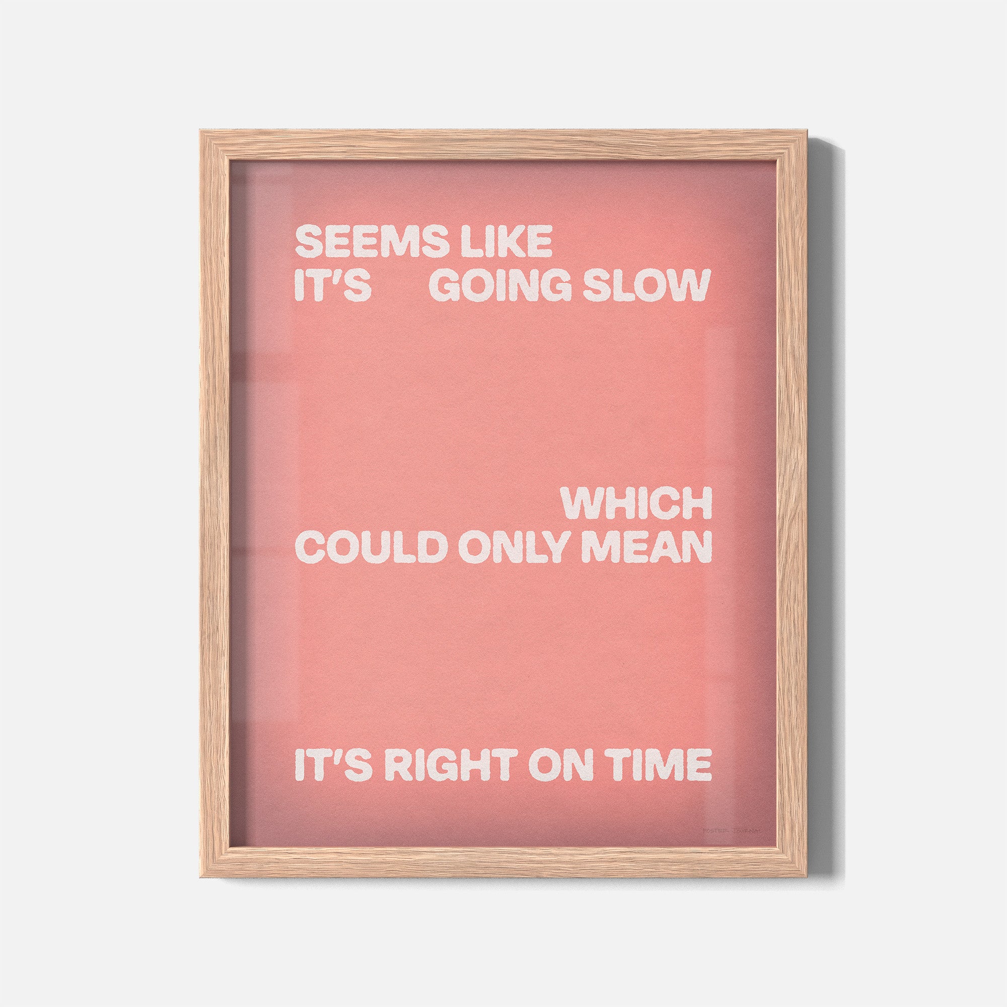 SLOW PRINT