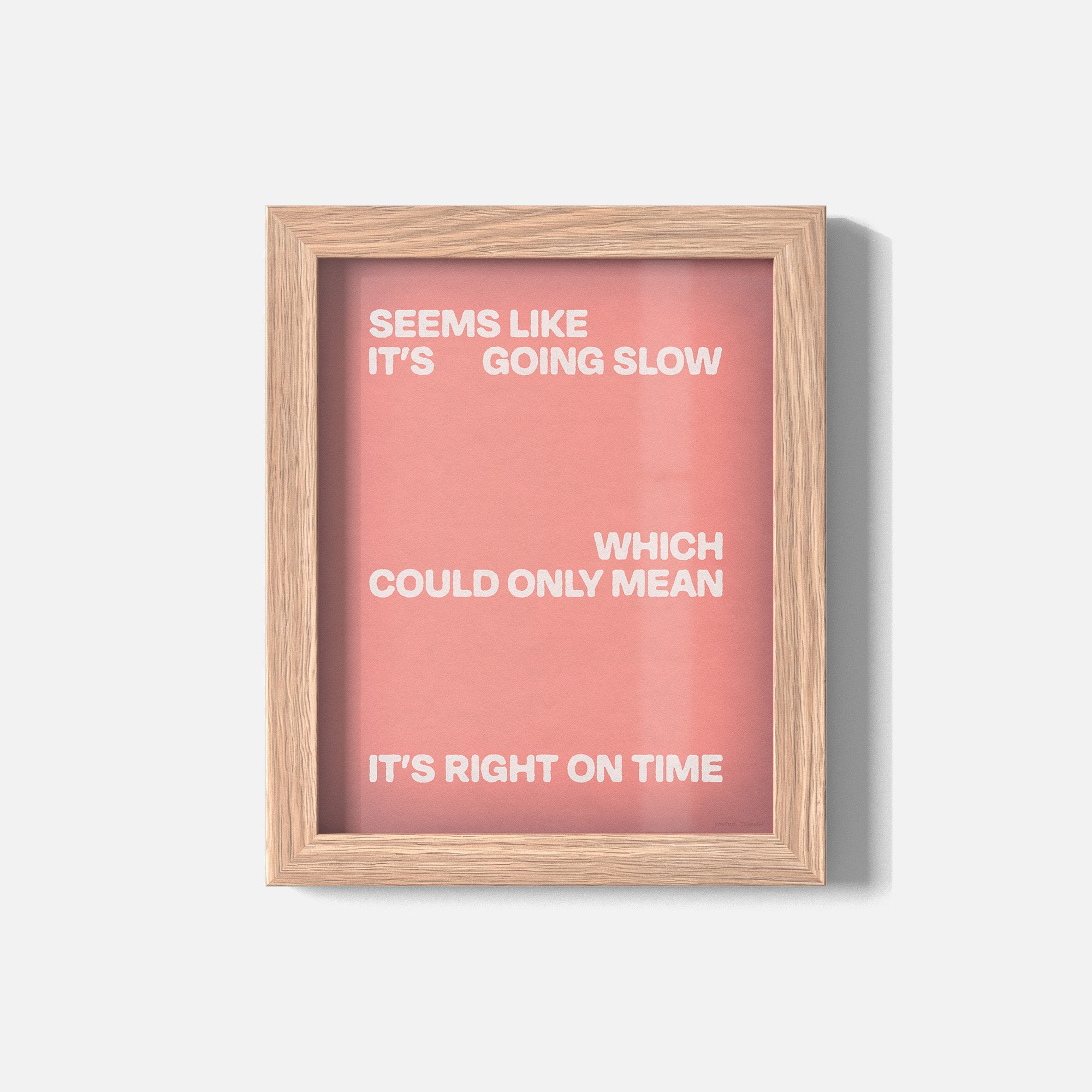 SLOW PRINT