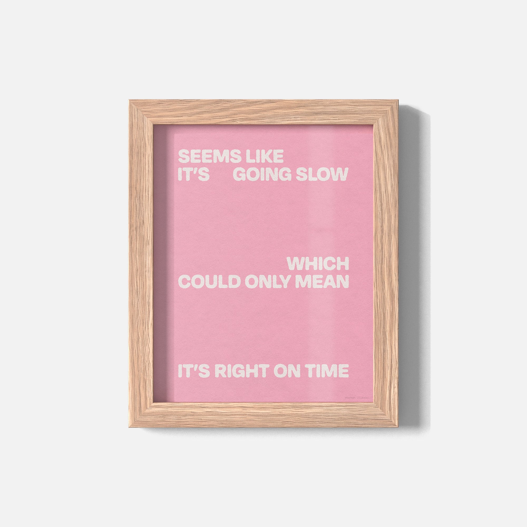 SLOW PRINT