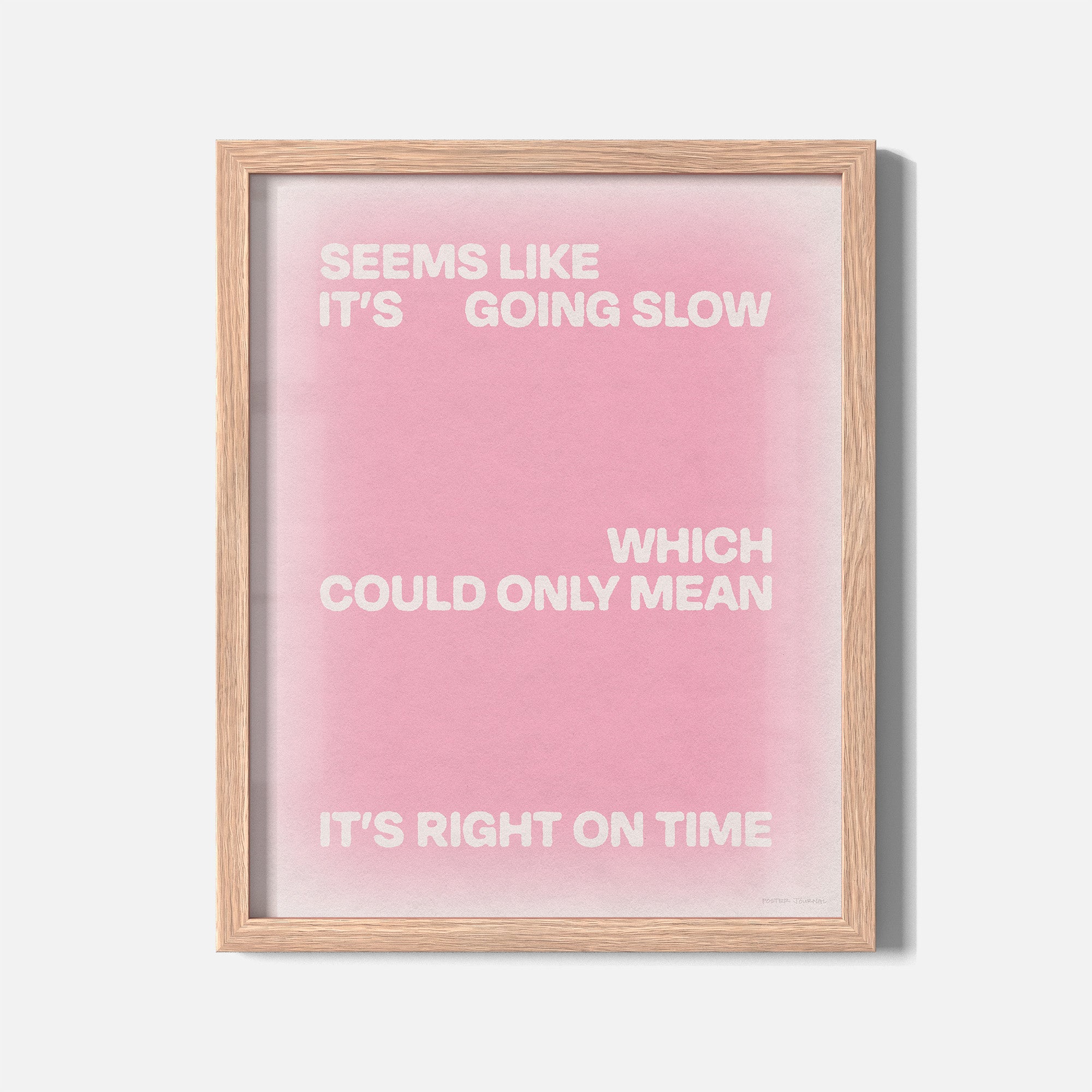 SLOW PRINT