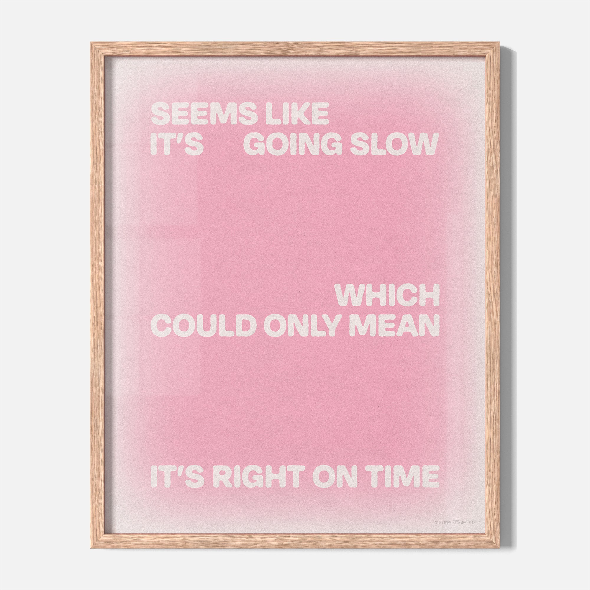 SLOW PRINT