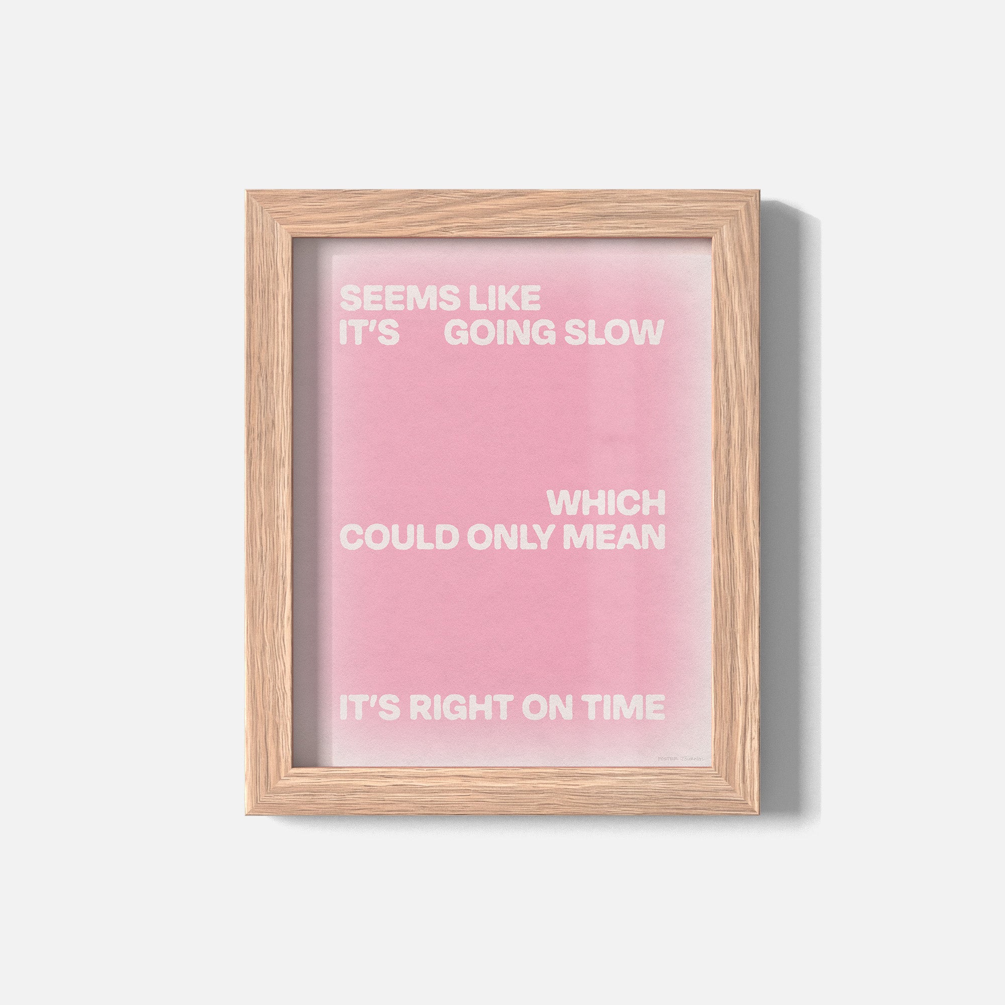 SLOW PRINT
