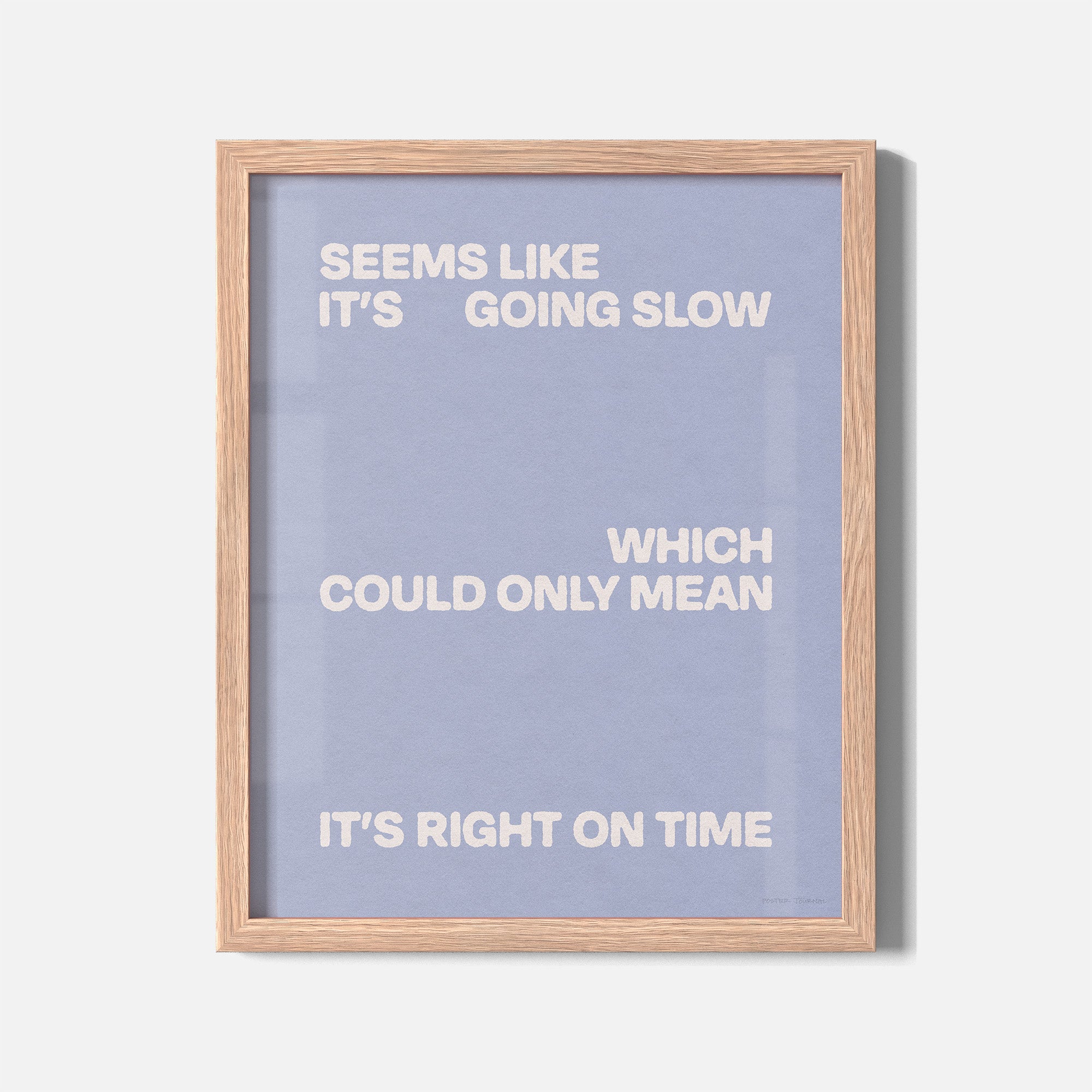 SLOW PRINT