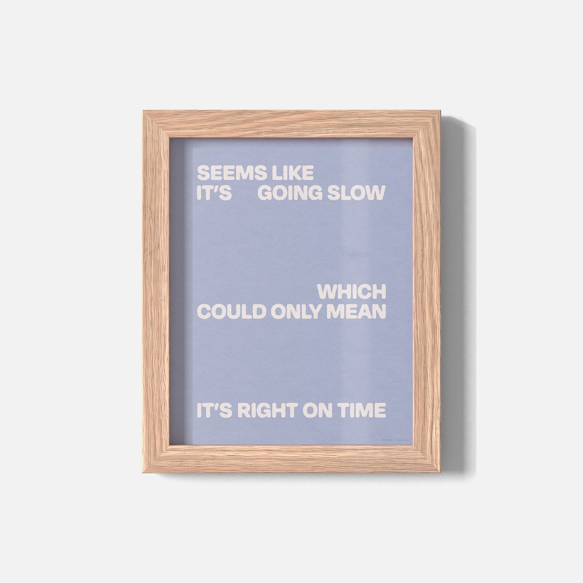SLOW PRINT