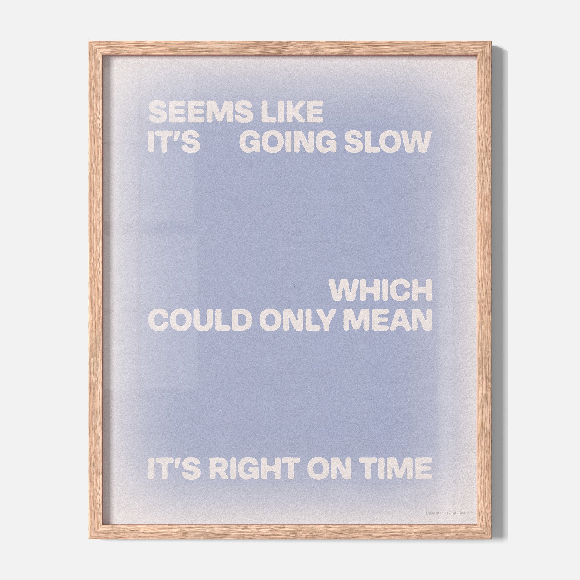 SLOW PRINT