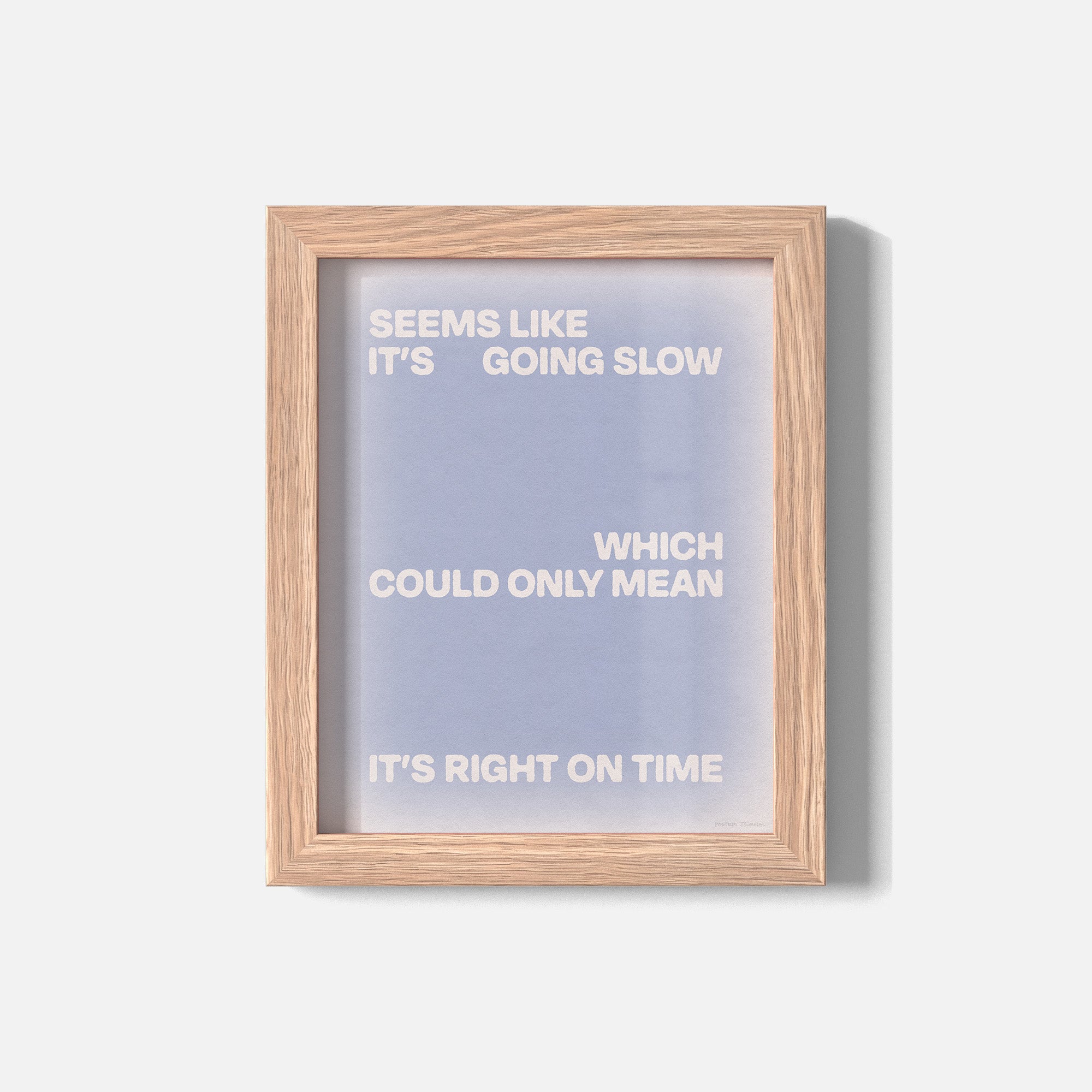 SLOW PRINT