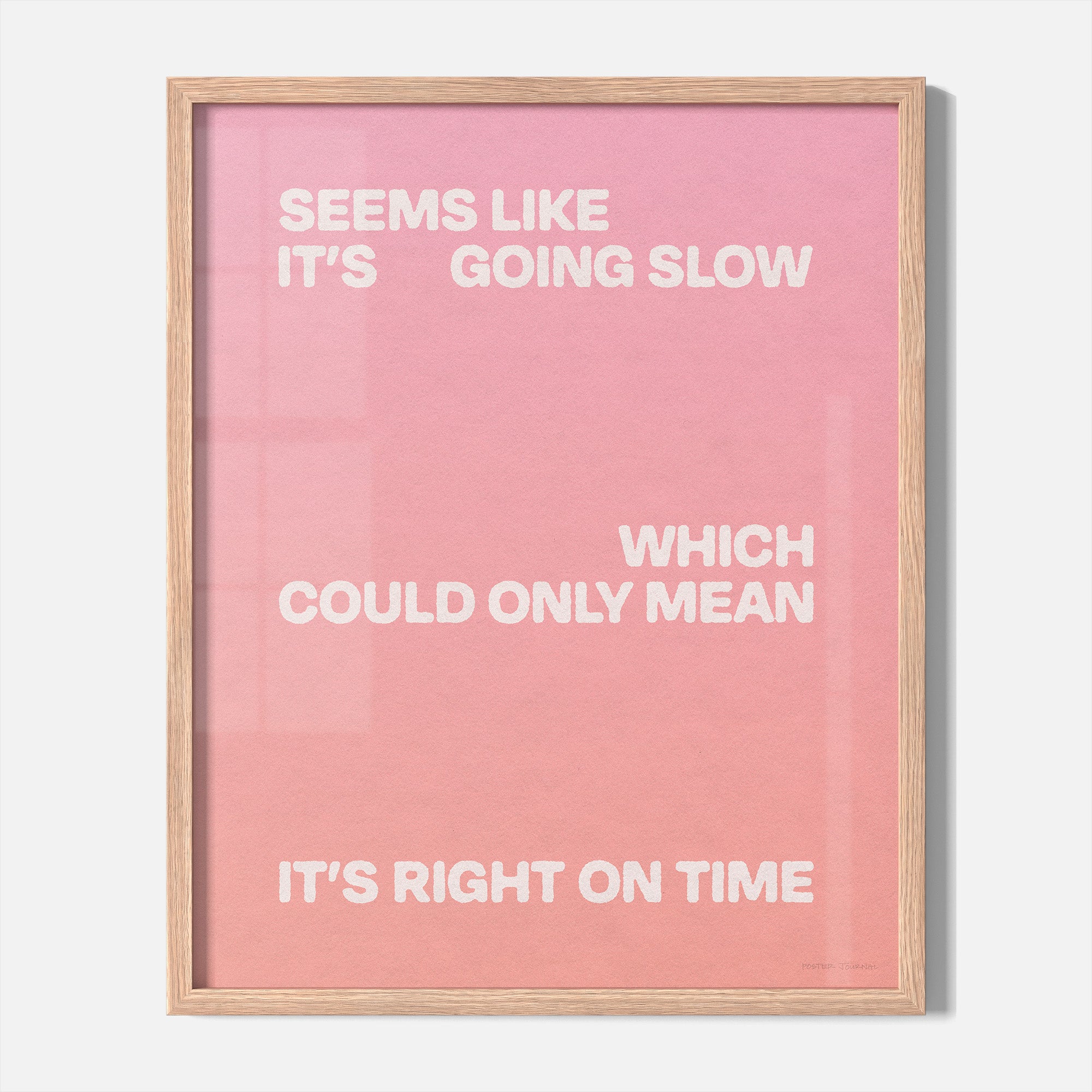 SLOW PRINT