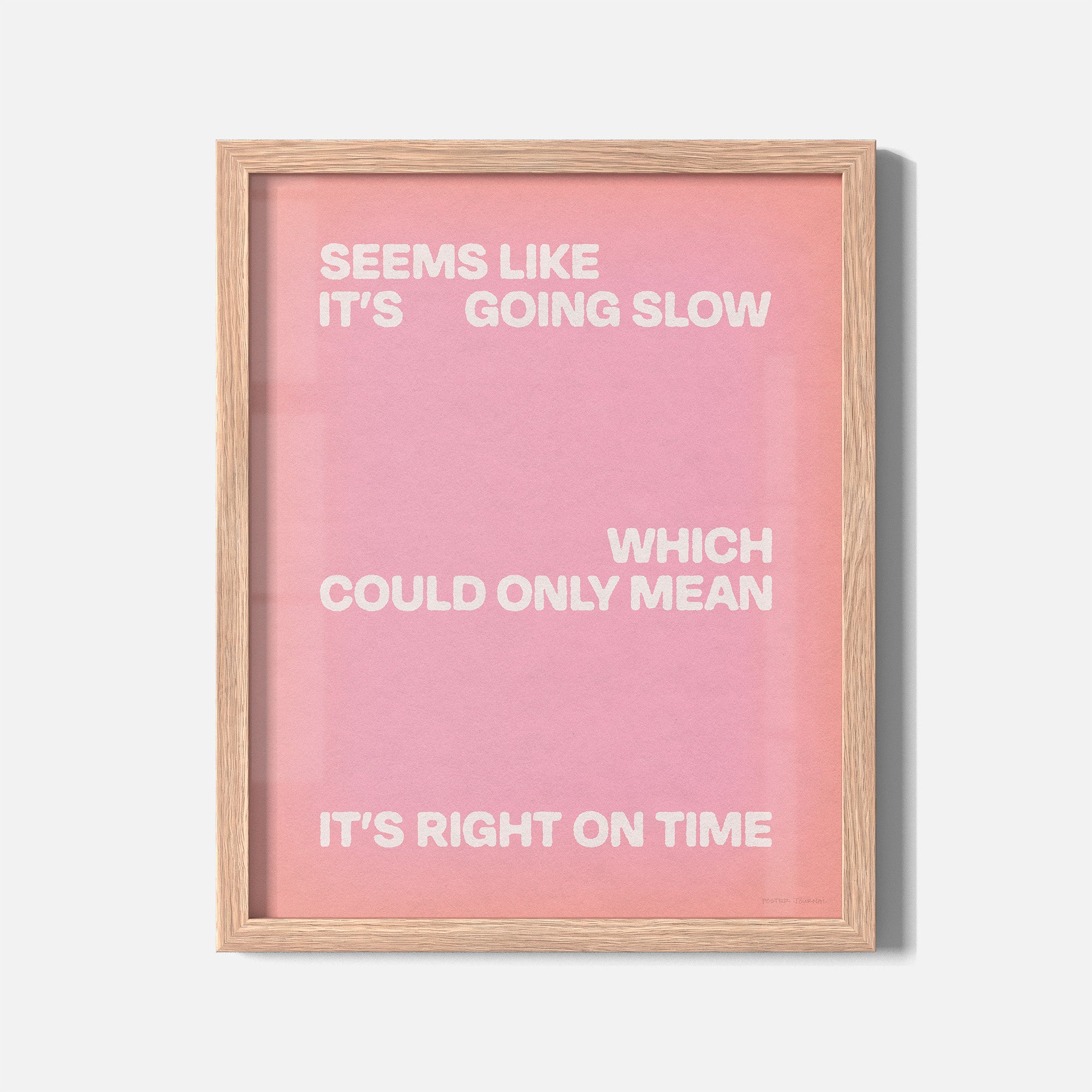 SLOW PRINT