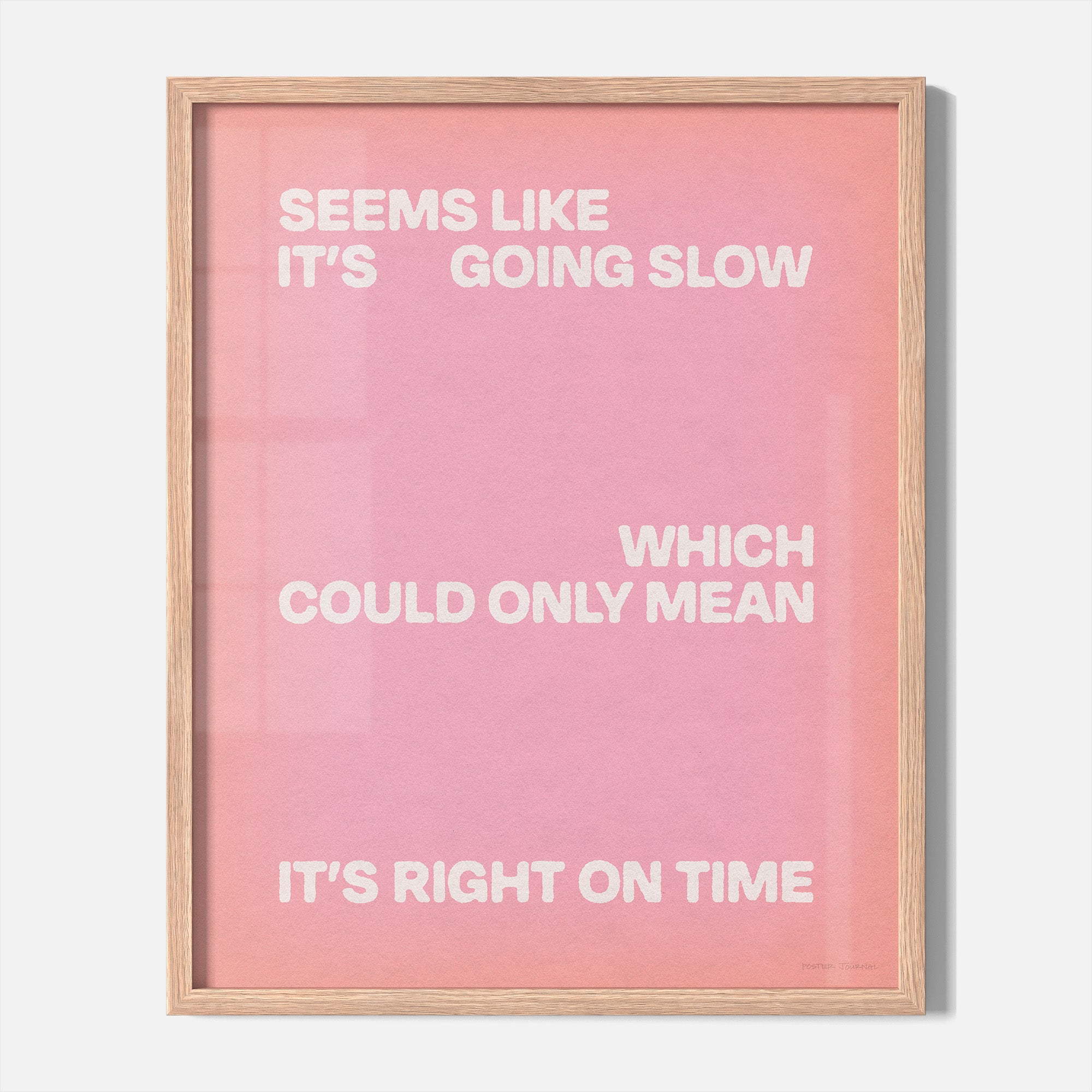 SLOW PRINT