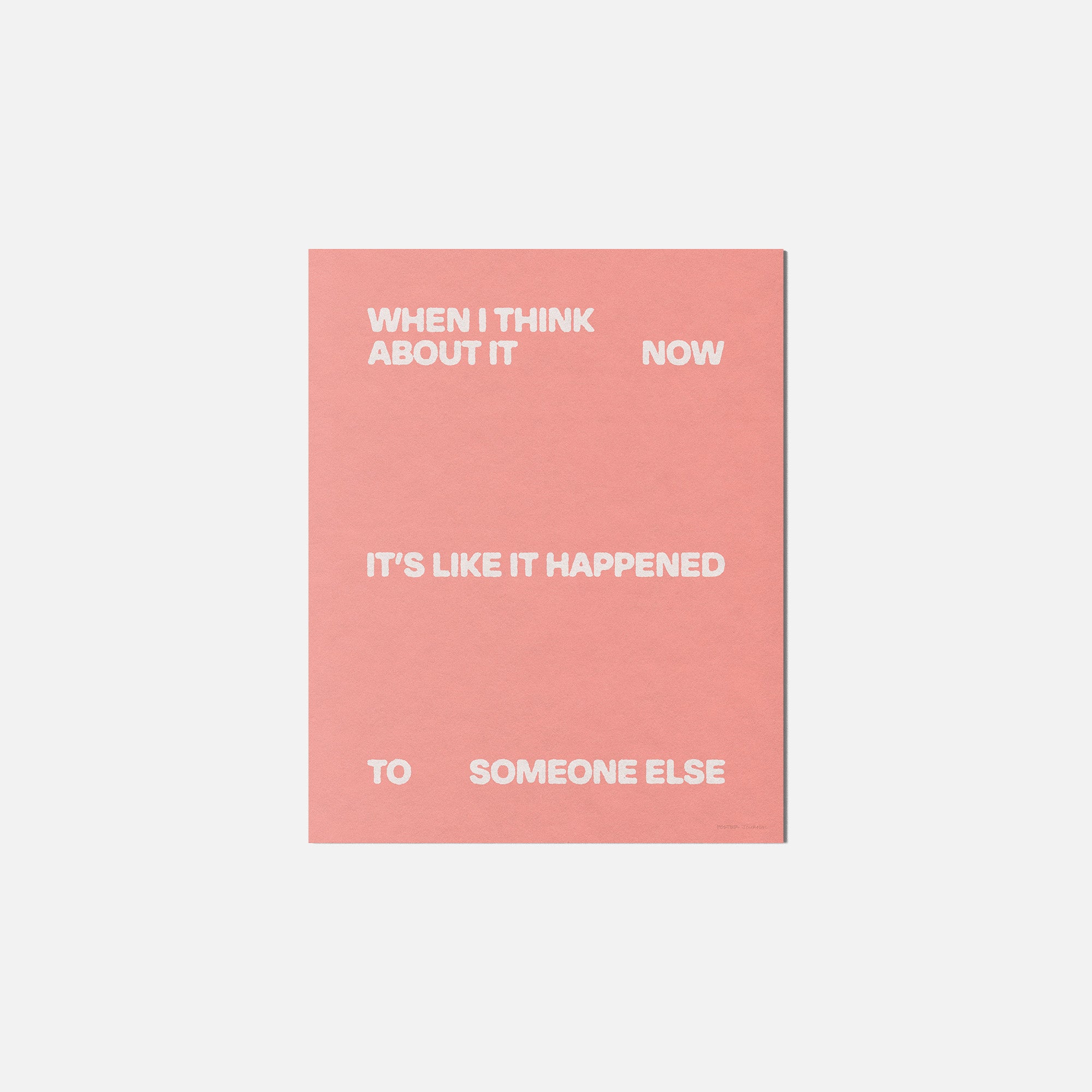 SOMEONE PRINT