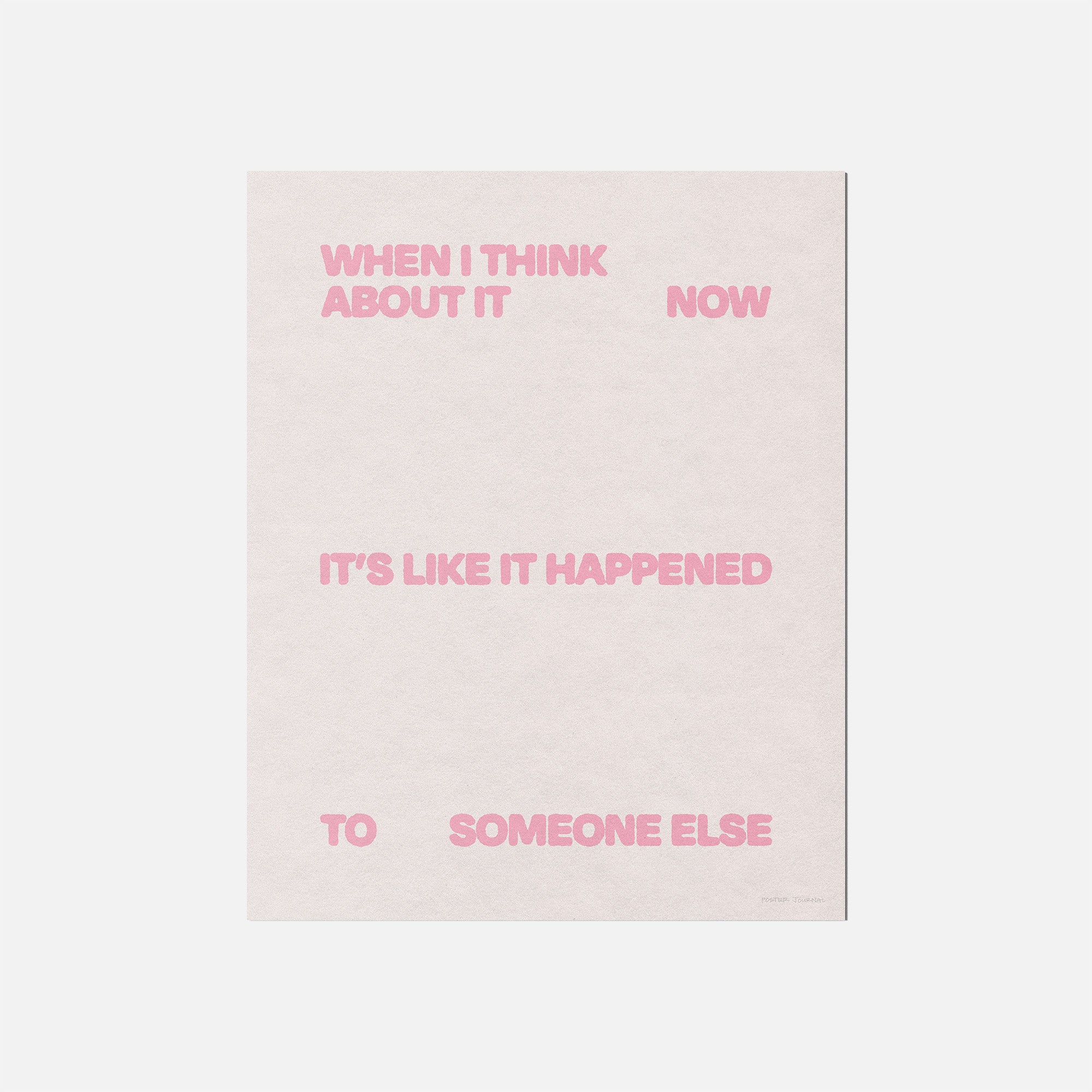 SOMEONE PRINT