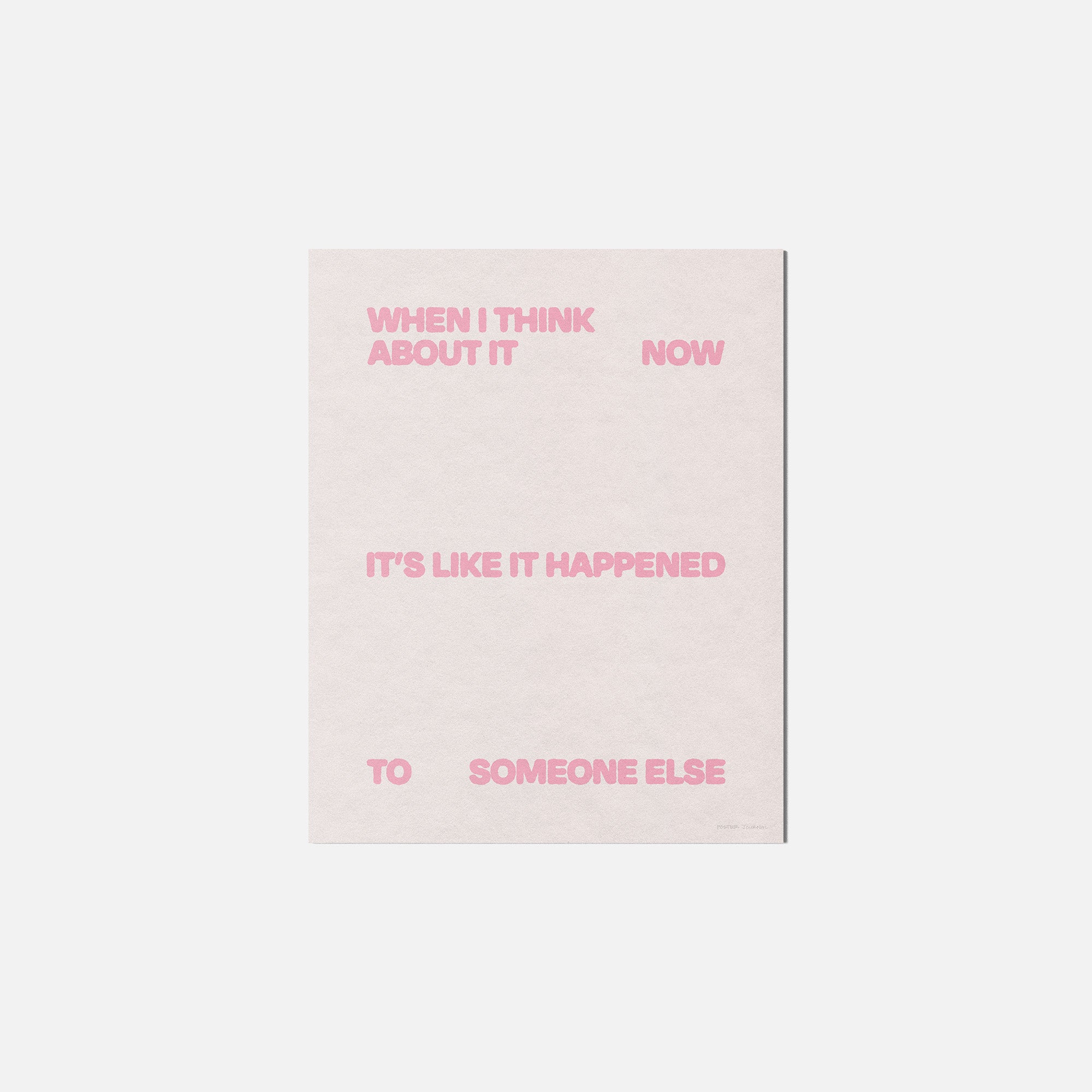 SOMEONE PRINT