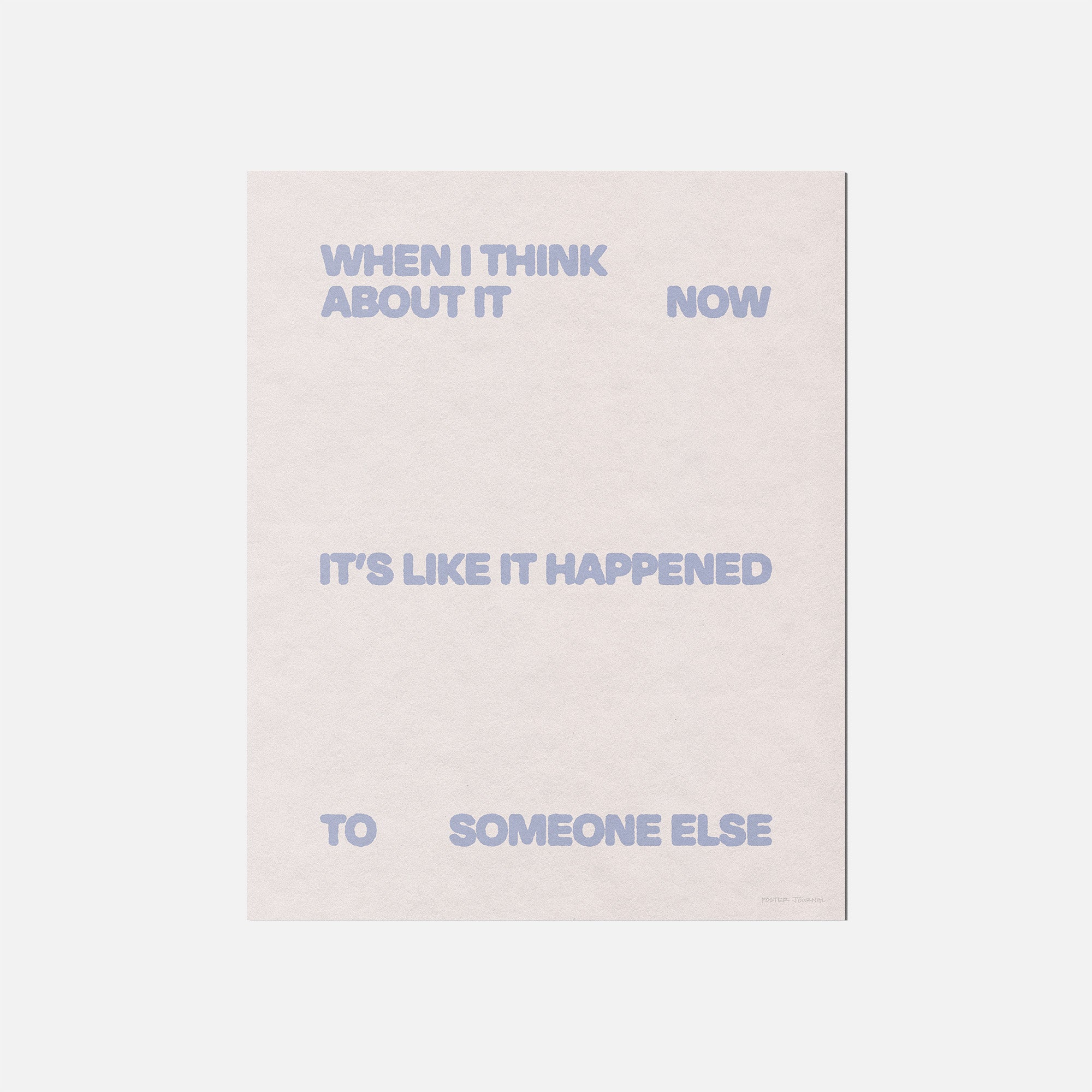 SOMEONE PRINT