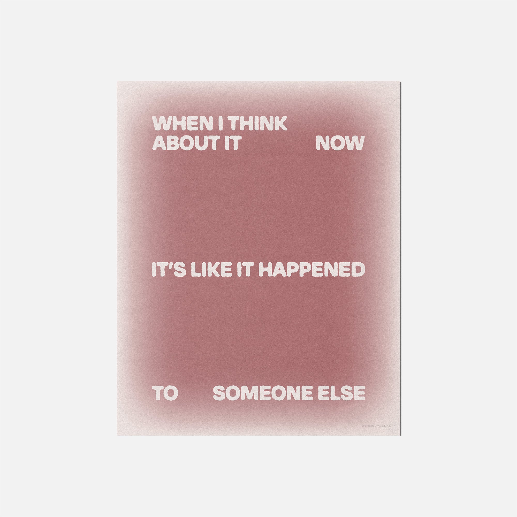 SOMEONE PRINT