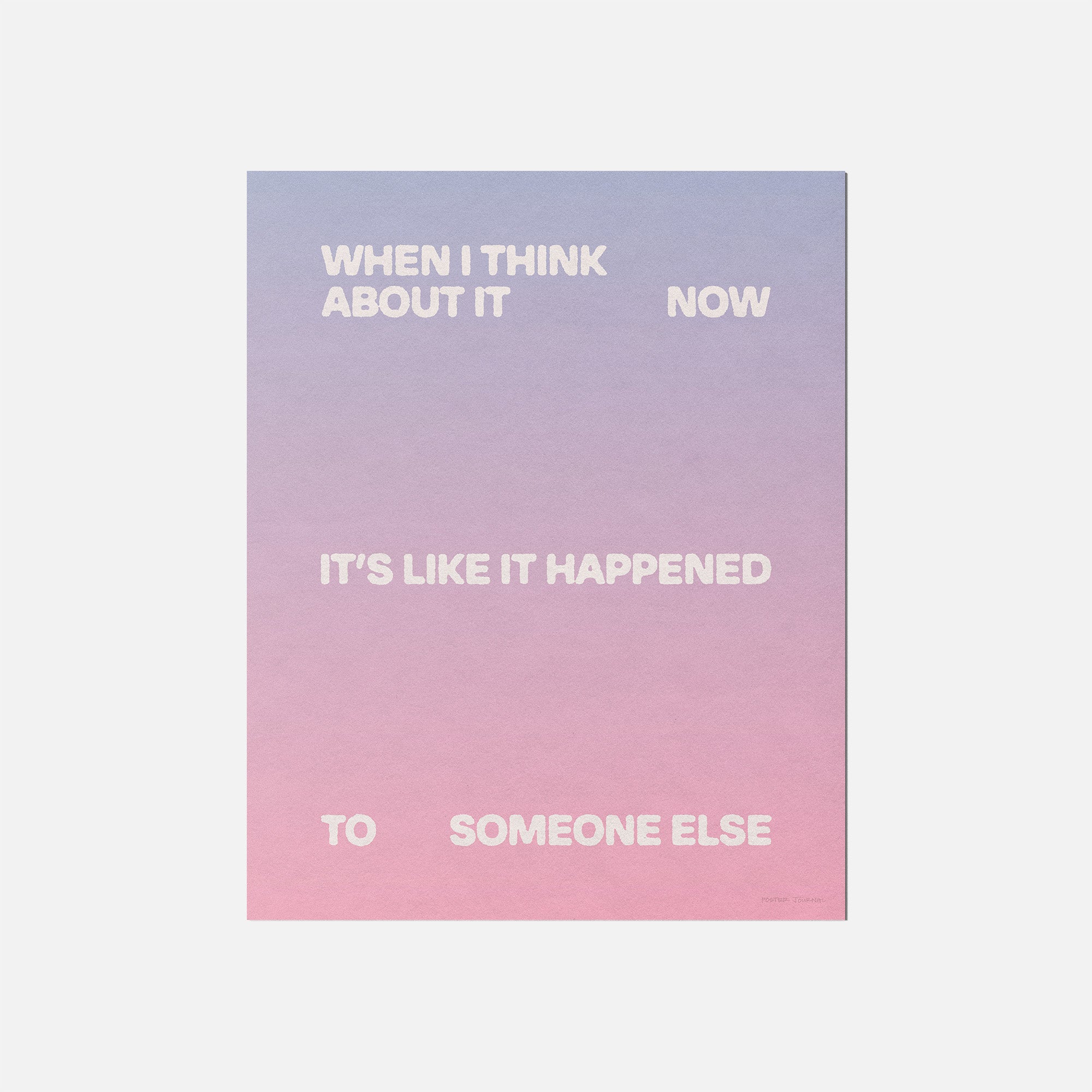 SOMEONE PRINT