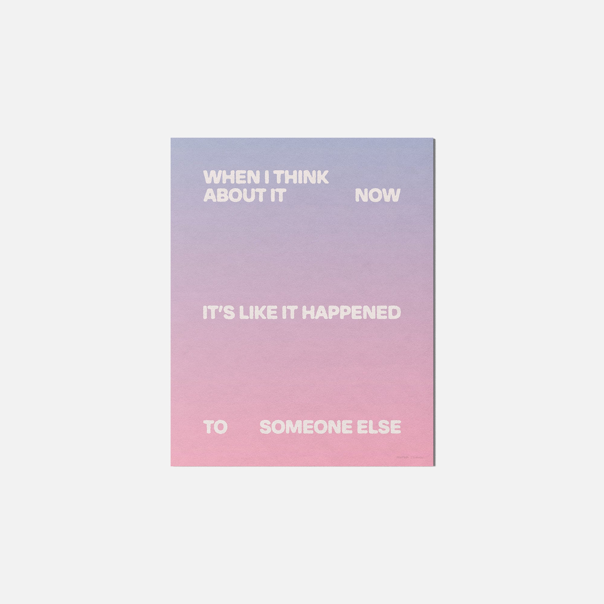 SOMEONE PRINT