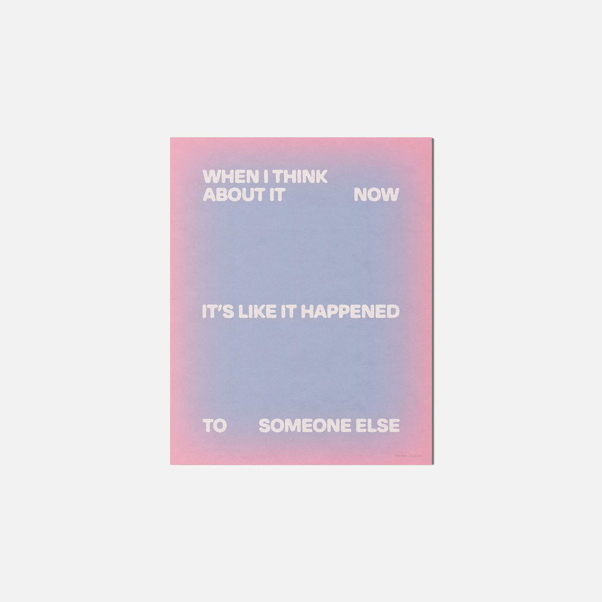 SOMEONE PRINT