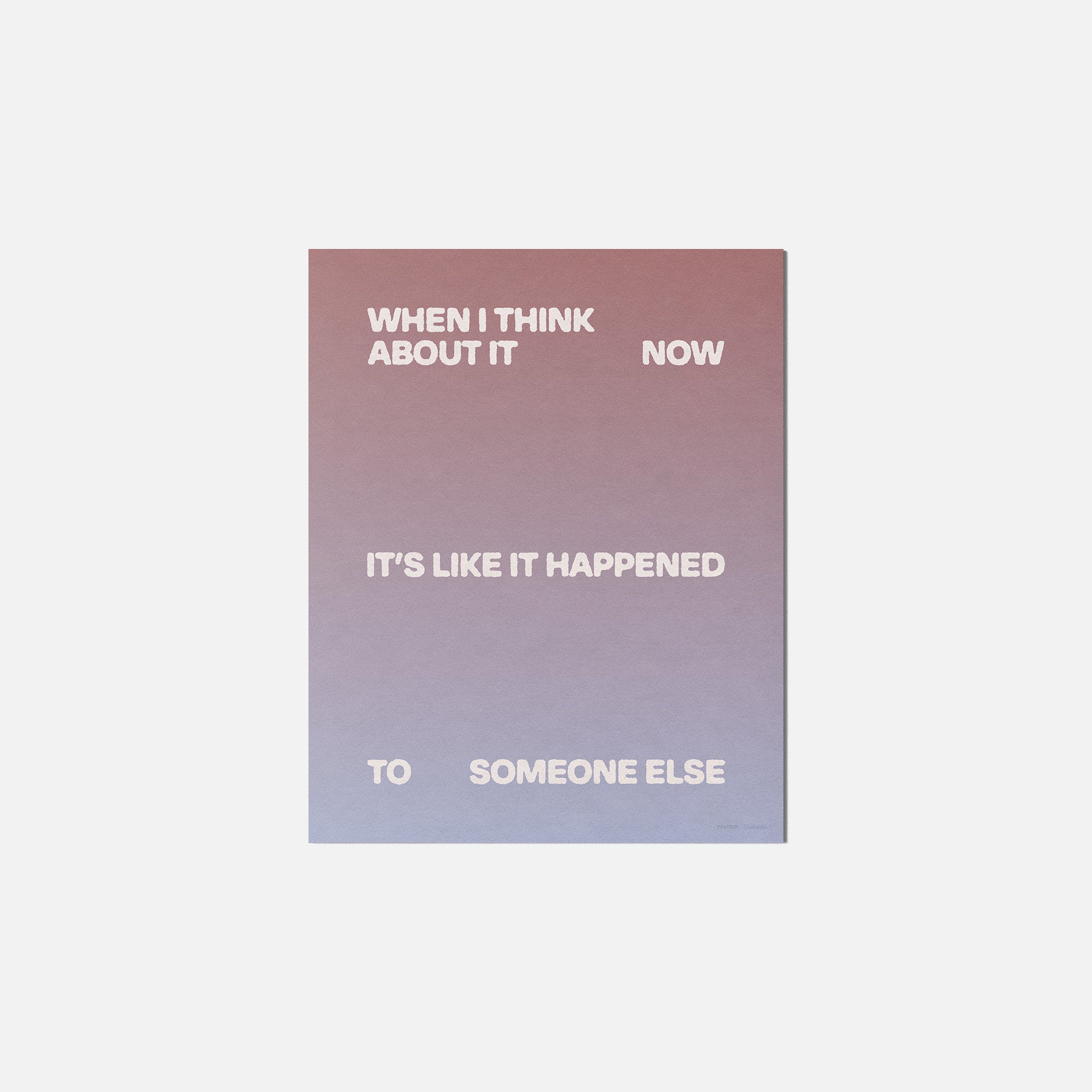 SOMEONE PRINT