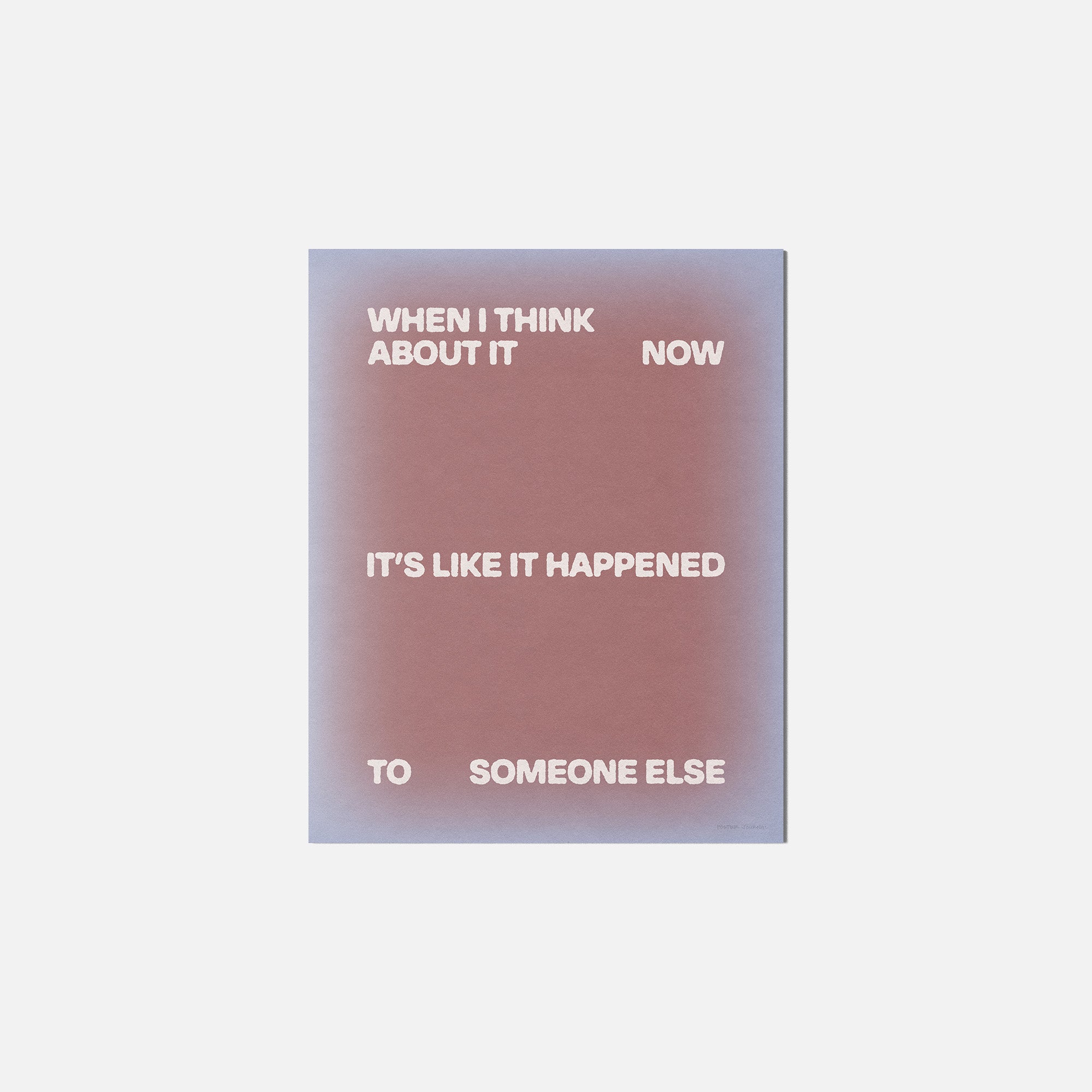 SOMEONE PRINT