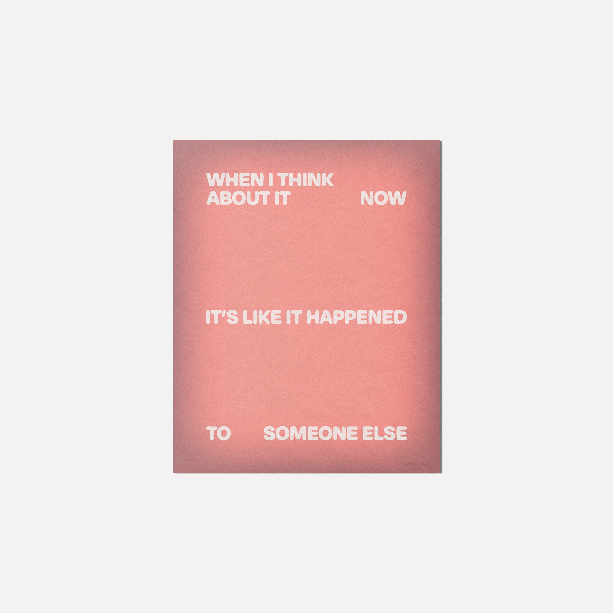 SOMEONE PRINT