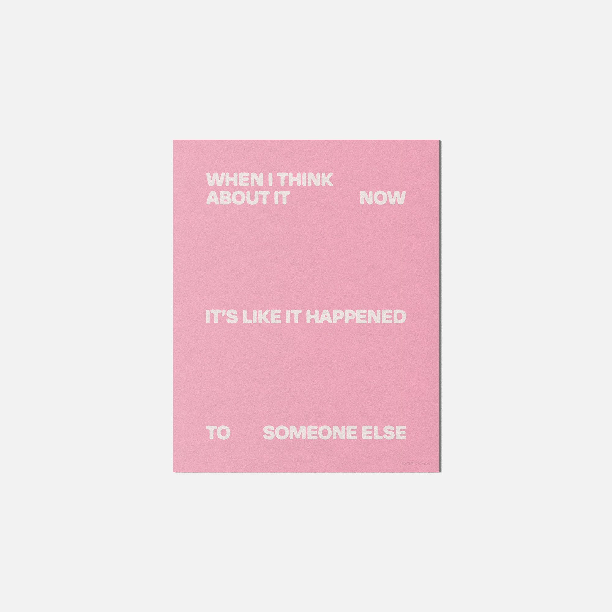 SOMEONE PRINT