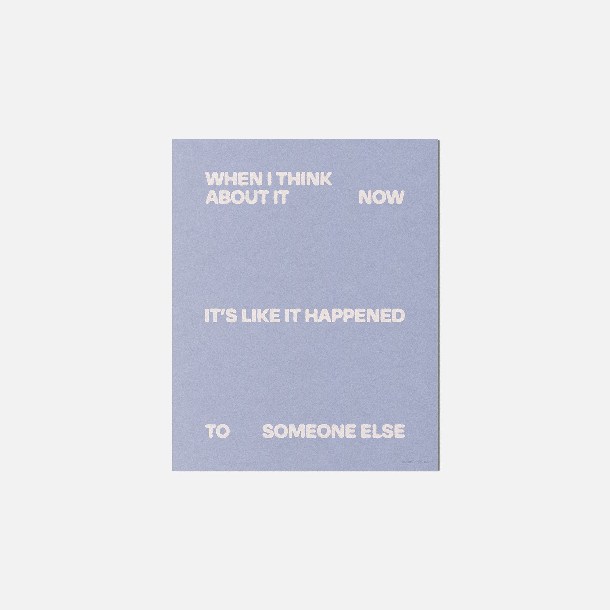 SOMEONE PRINT