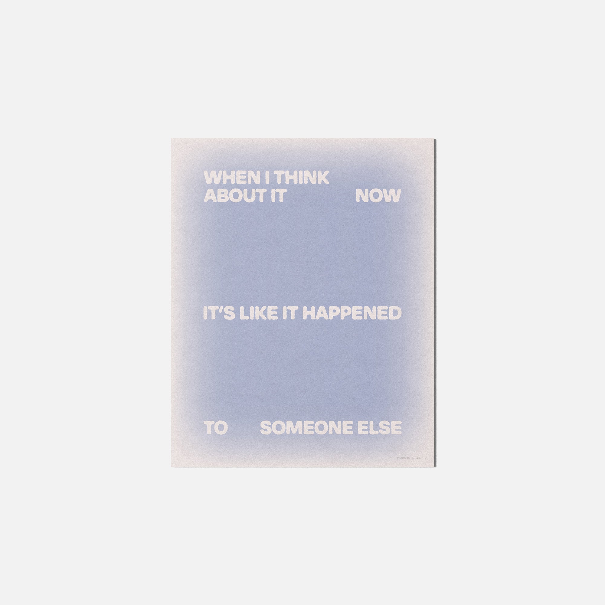 SOMEONE PRINT