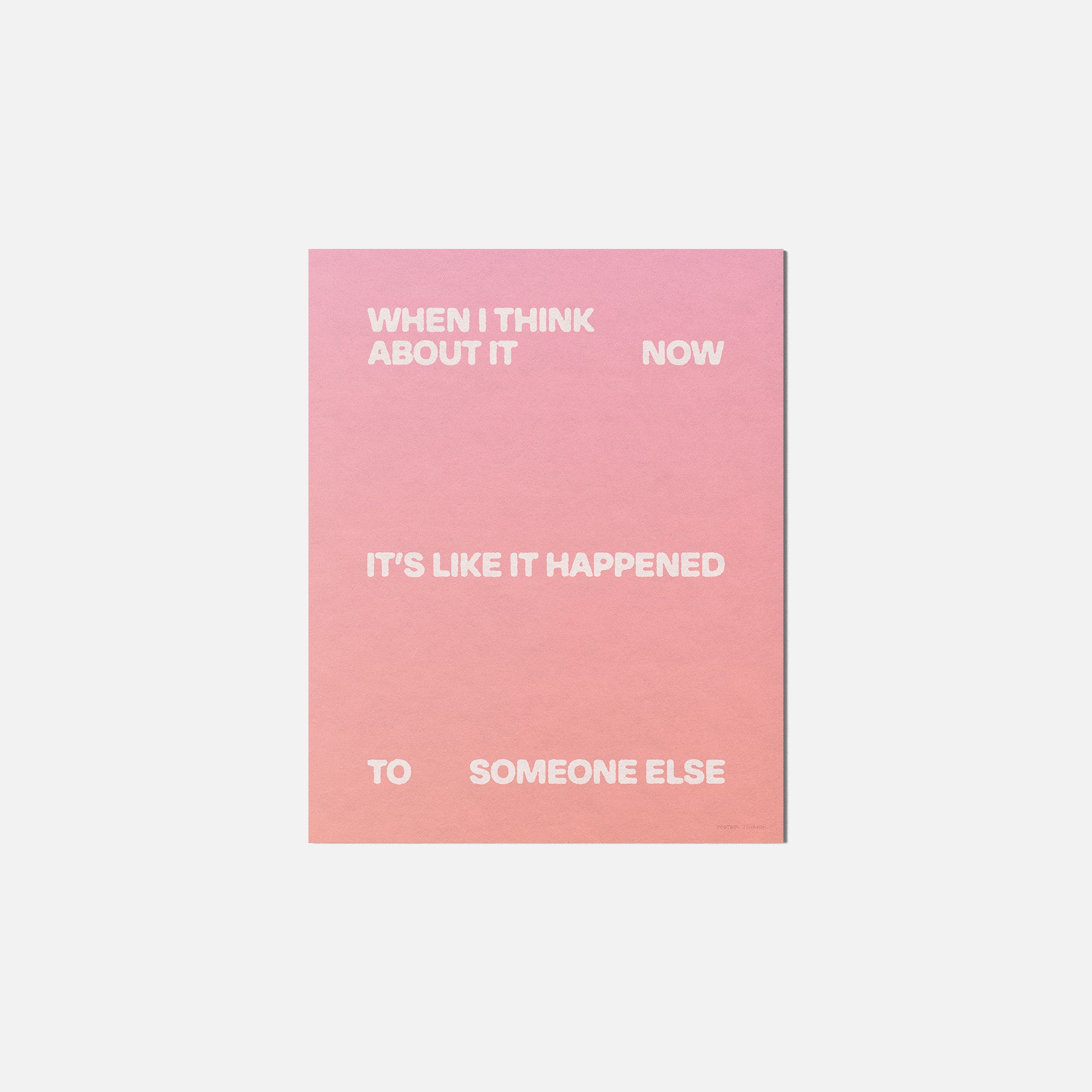 SOMEONE PRINT