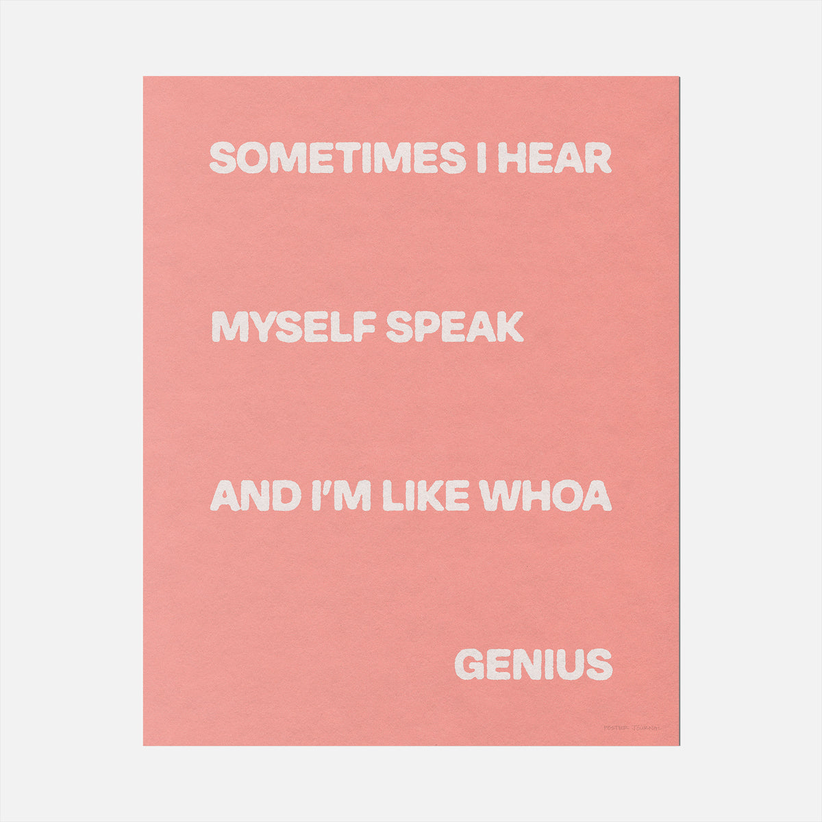 SOMETIMES PRINT