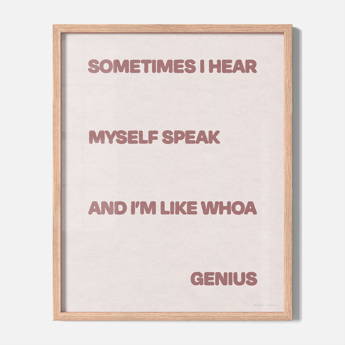 SOMETIMES PRINT