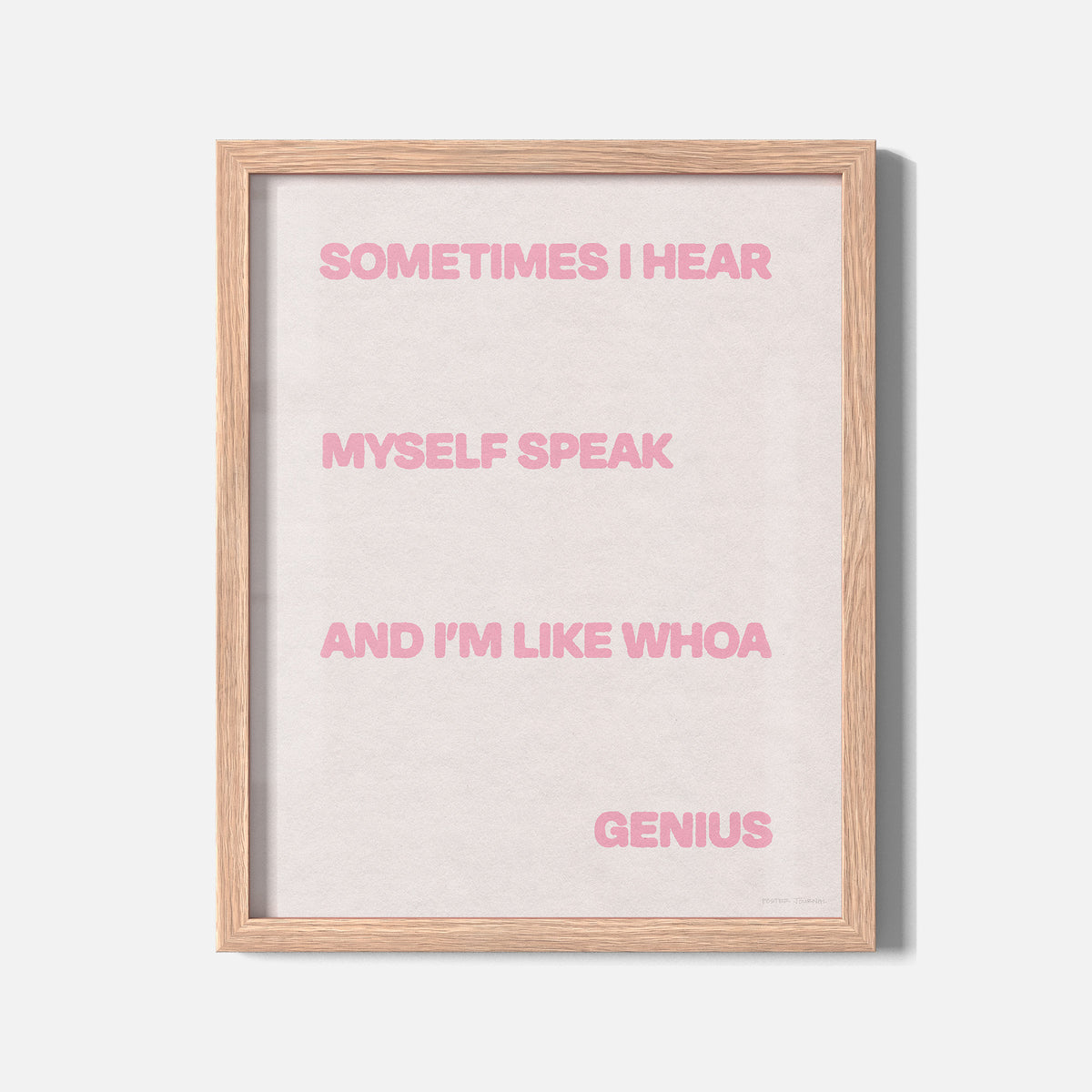 SOMETIMES PRINT