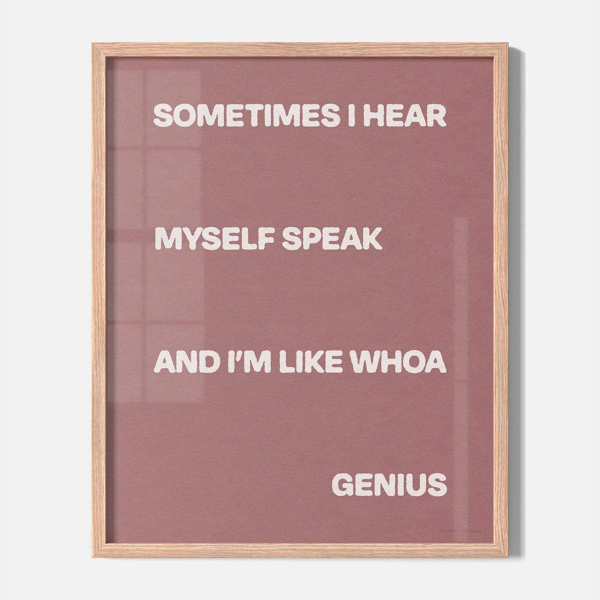 SOMETIMES PRINT