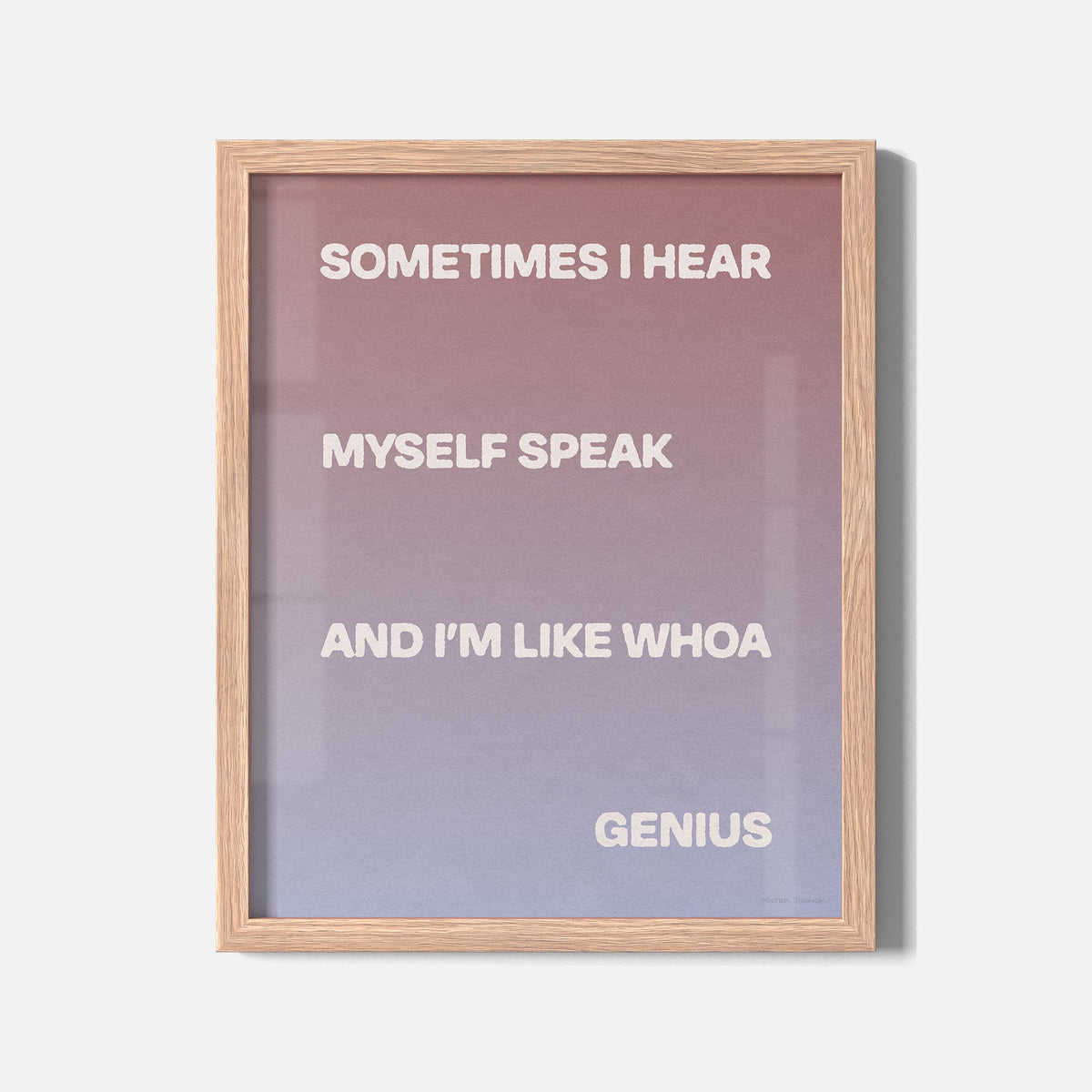 SOMETIMES PRINT