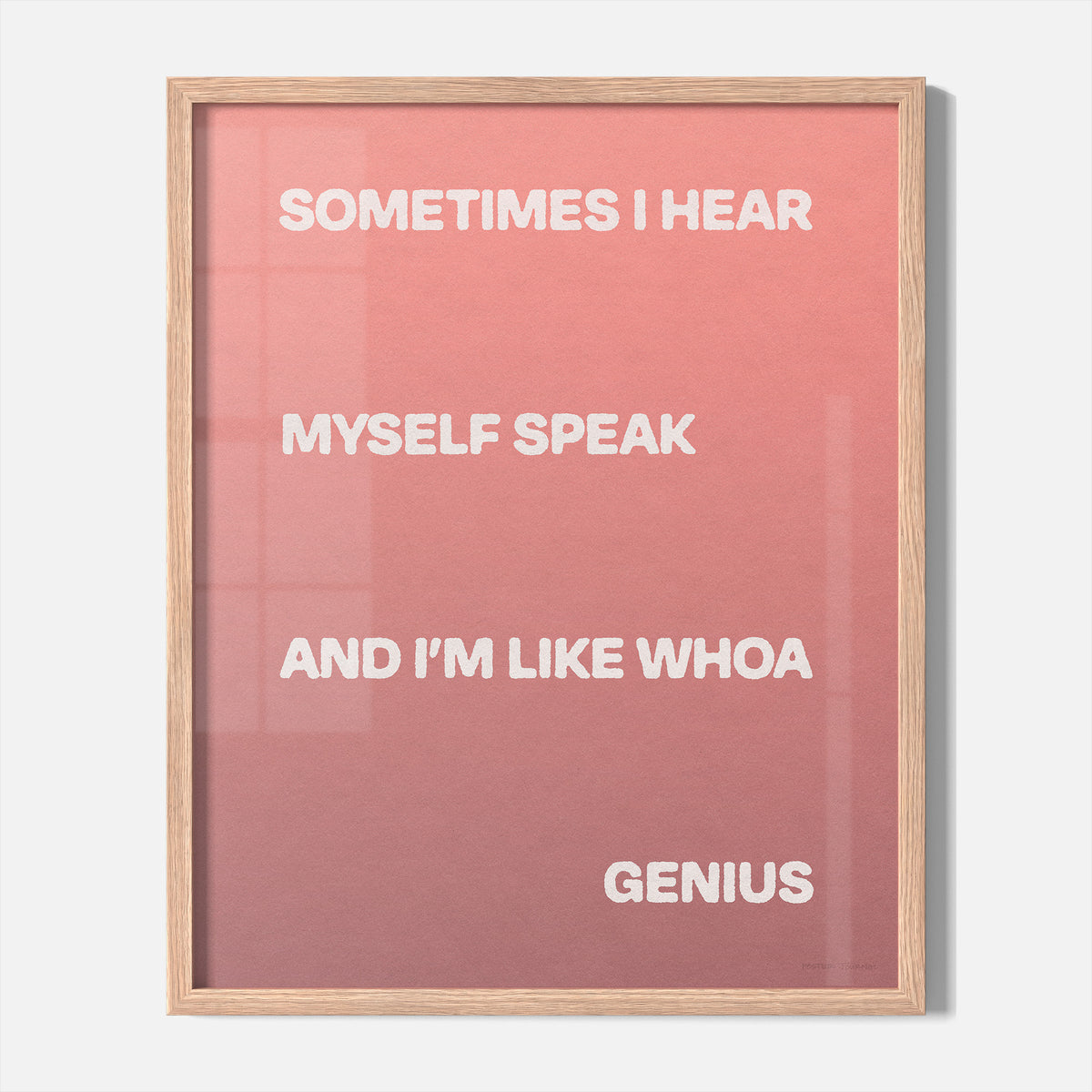 SOMETIMES PRINT